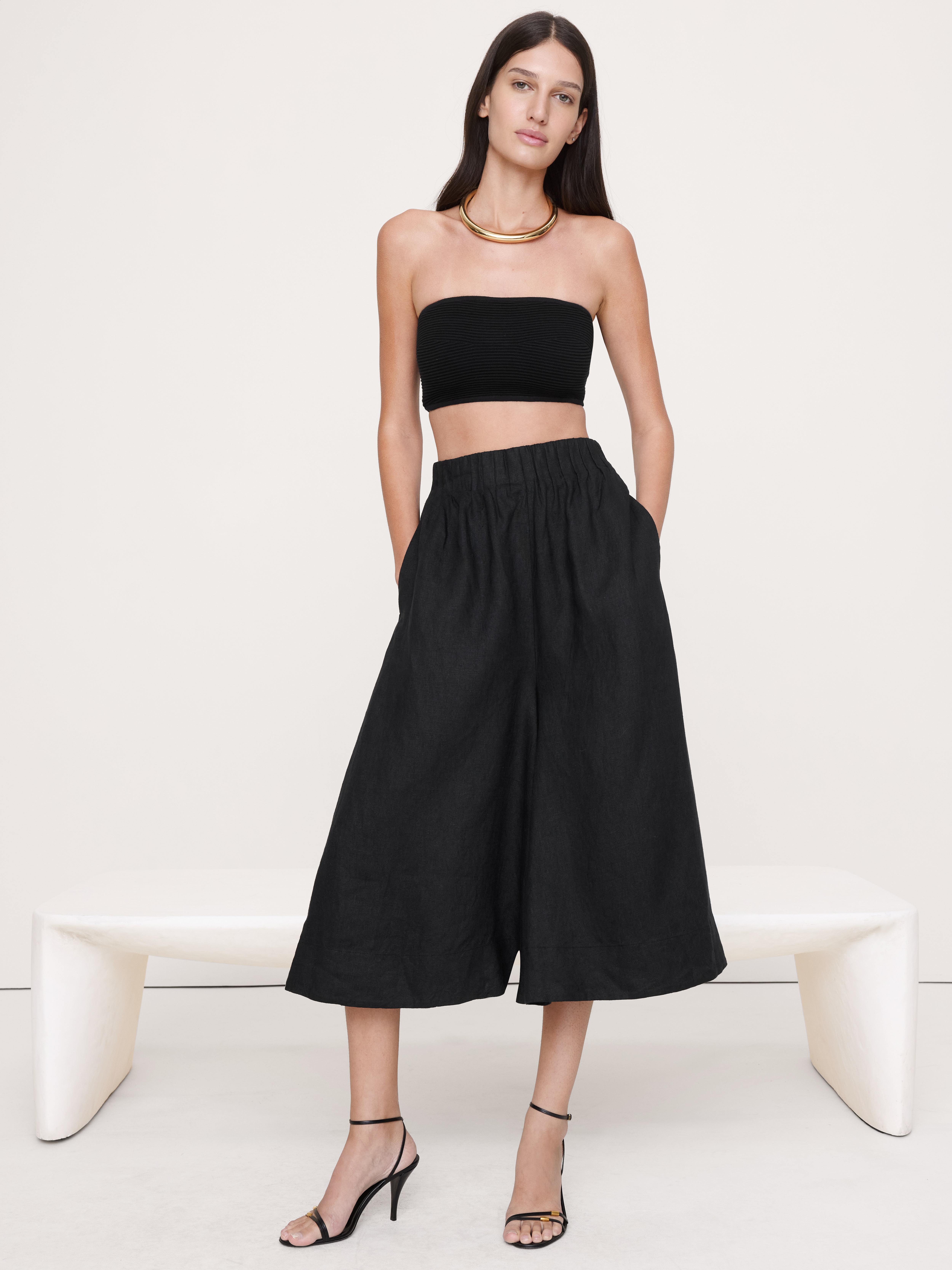Sculpted Bandeau Top