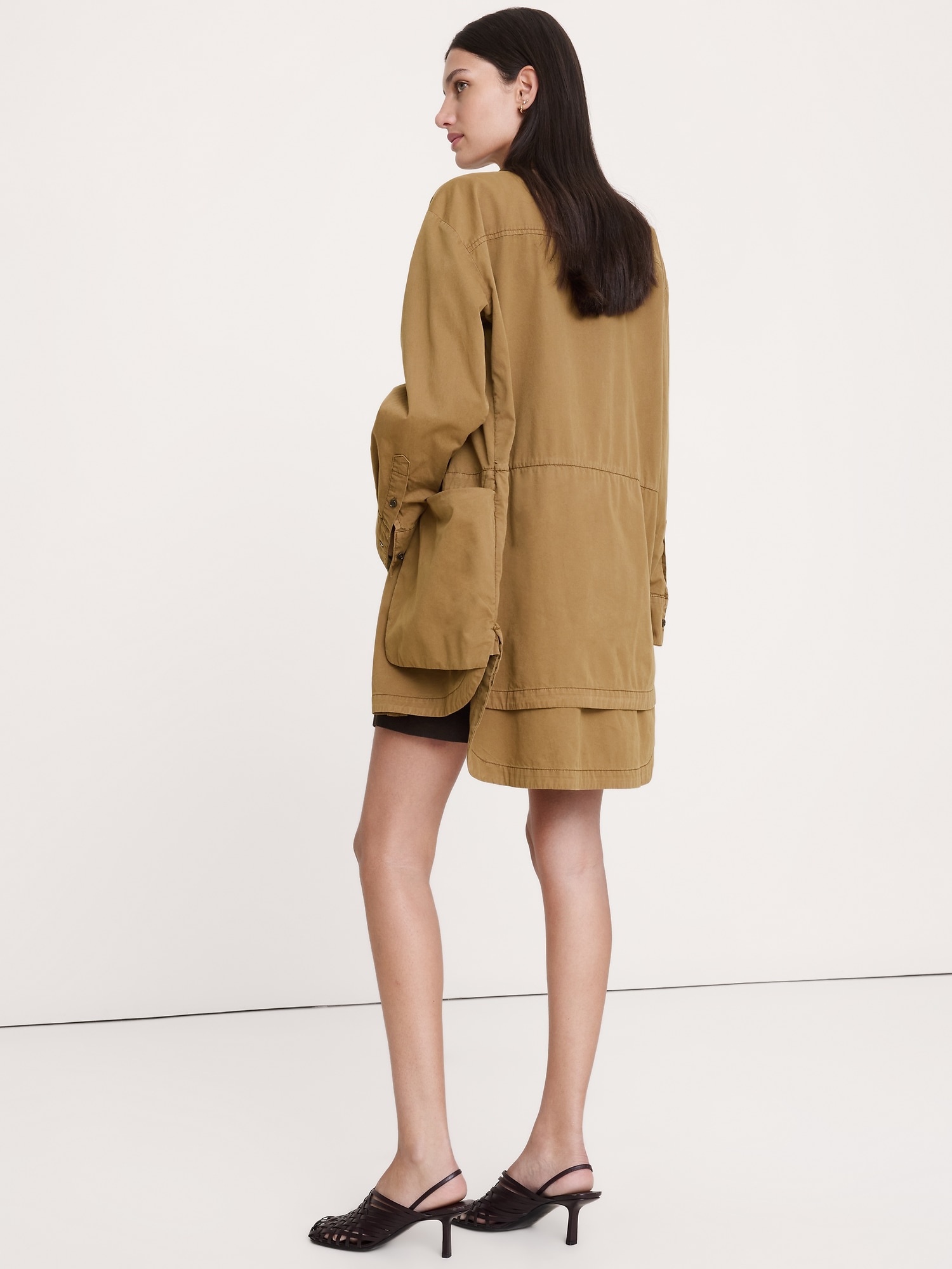 Image number 2 showing, Cotton Twill Utility Tunic