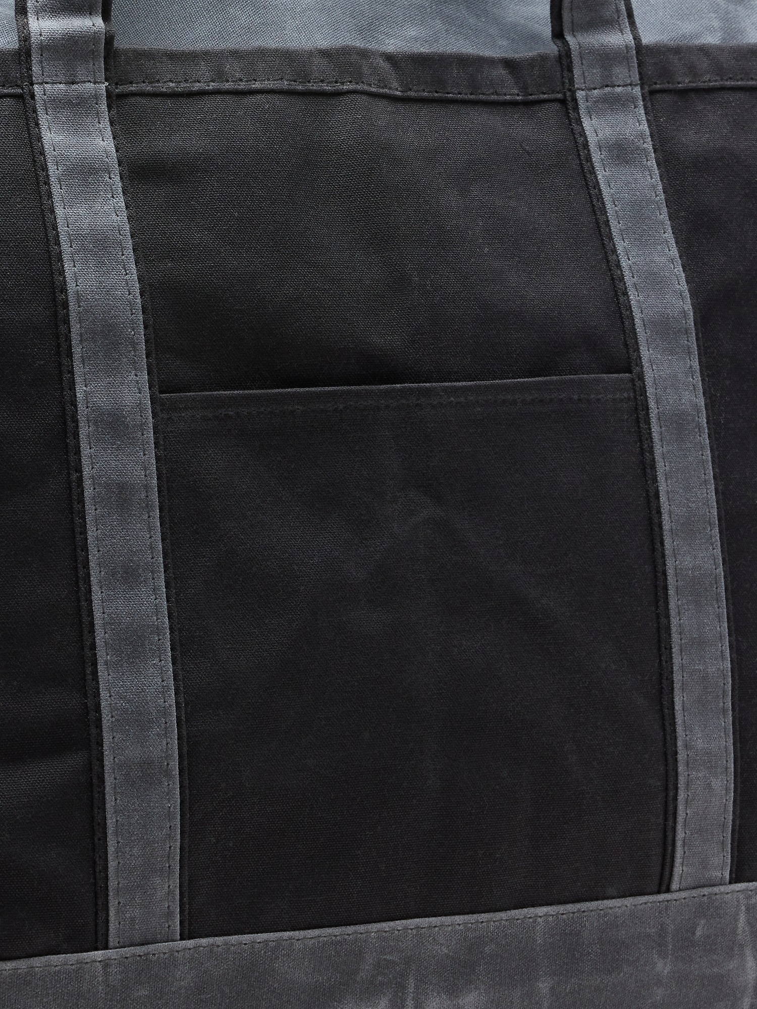 Женская сумка CB Station Waxed Canvas Tote, цвет: Чёрный — фото 5