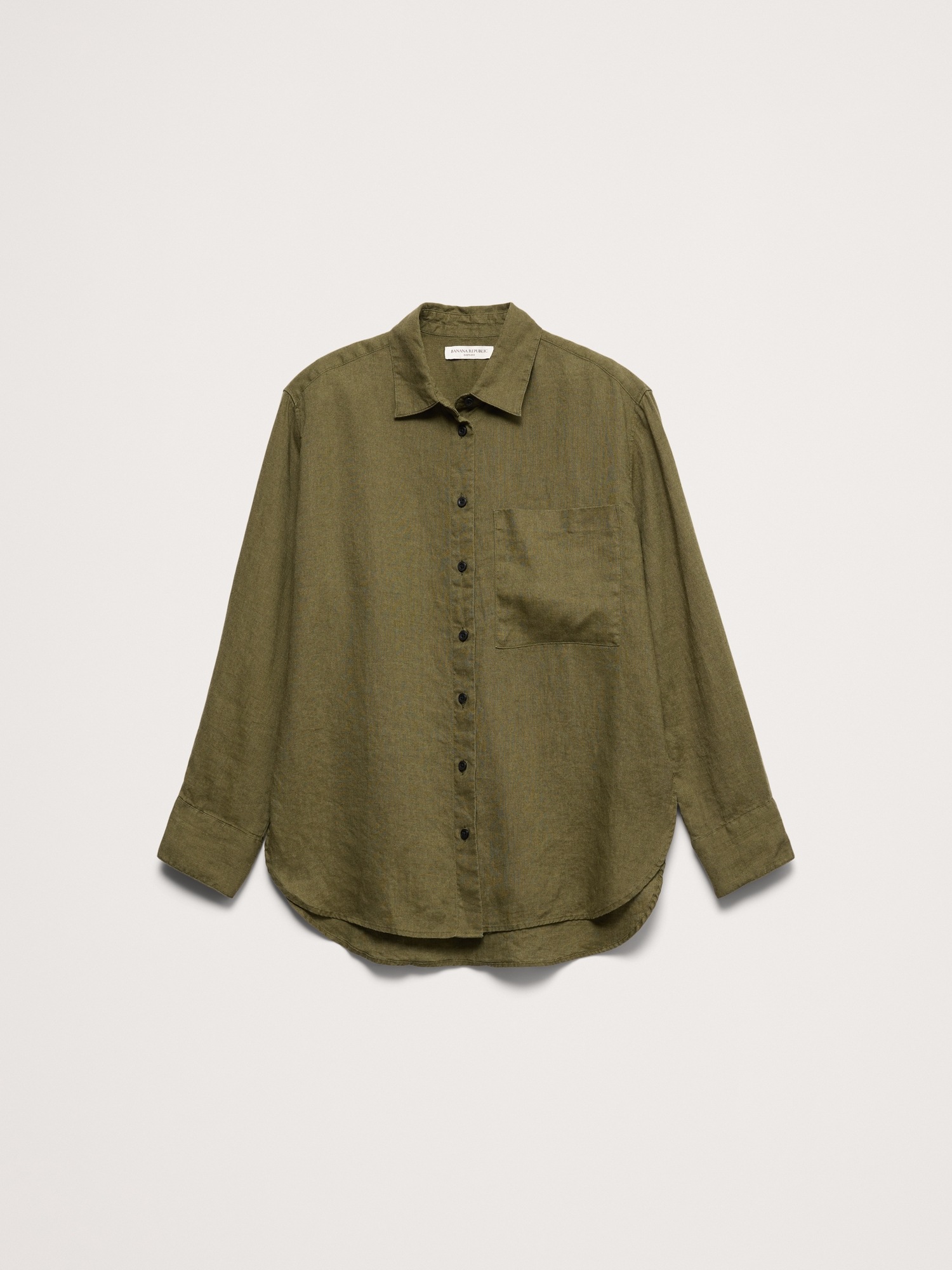 Image number 5 showing, The Oversized Linen Shirt