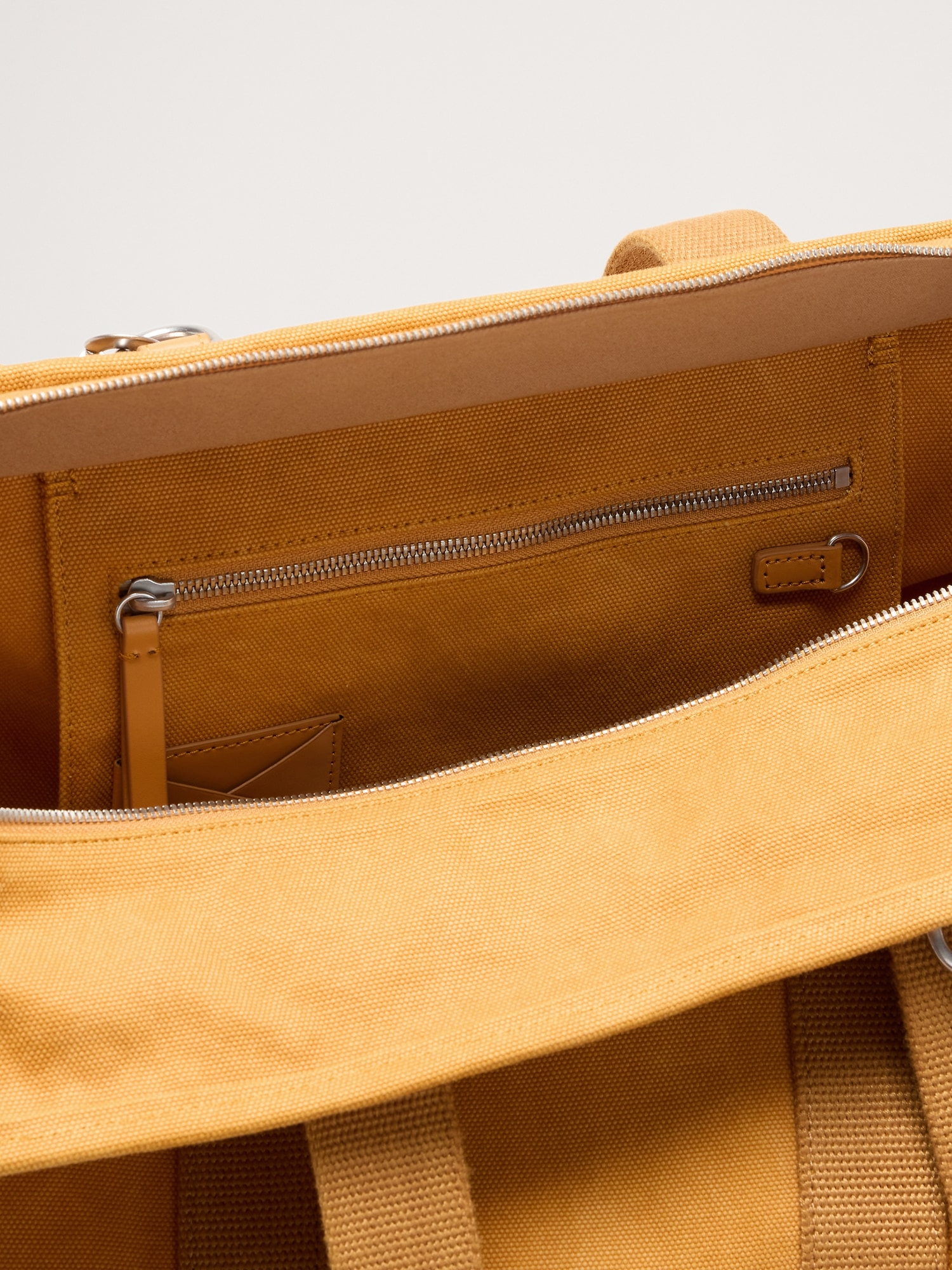 Image number 5 showing, Large Cotton Canvas Weekender Bag