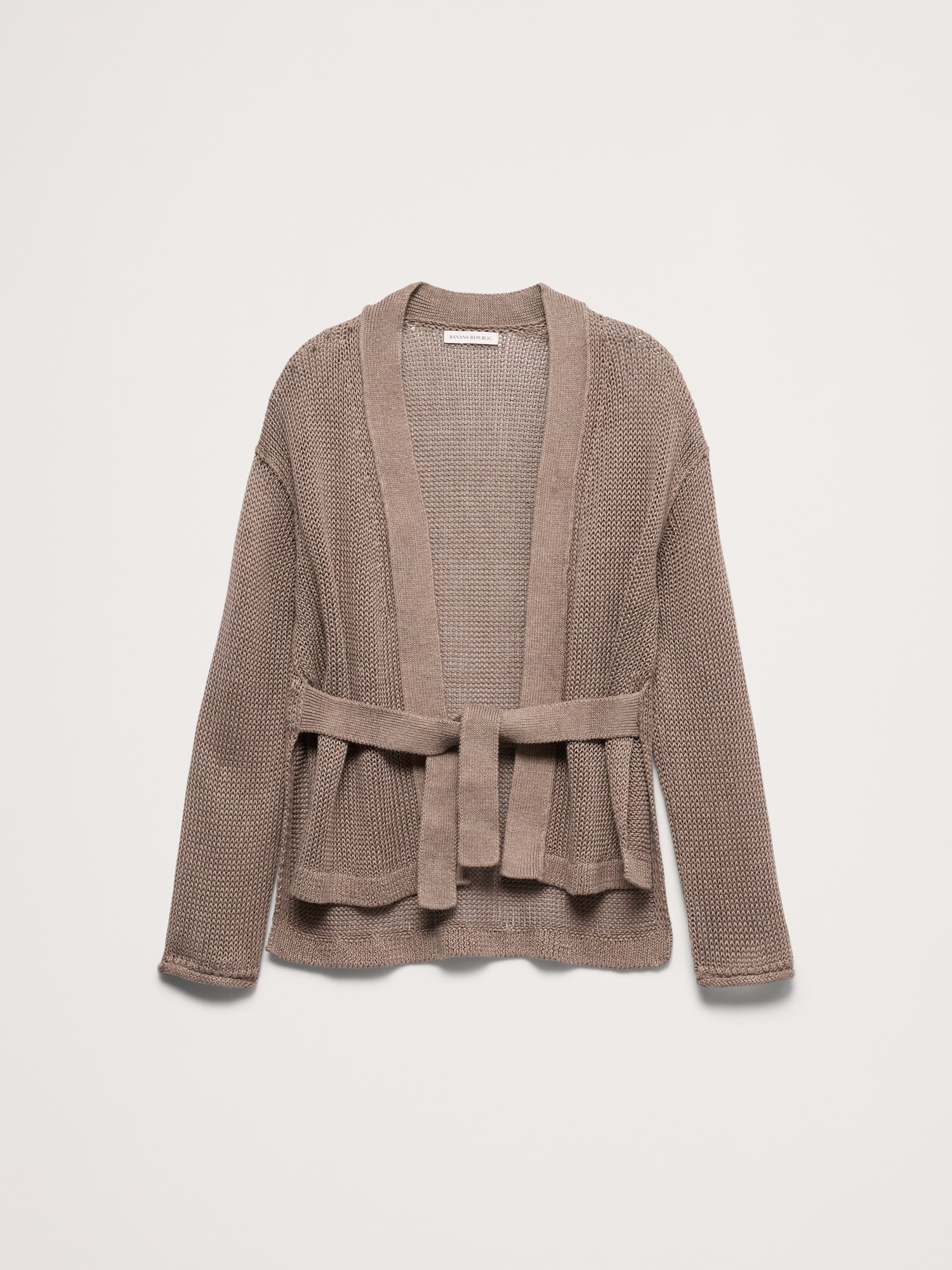 Image number 7 showing, Heirloom Linen Wrap Cardigan