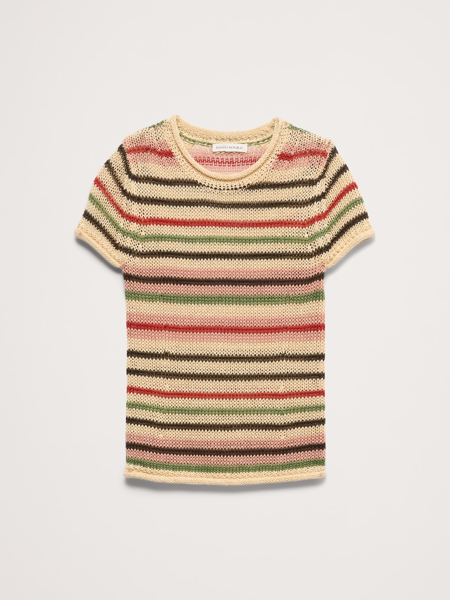 Image number 5 showing, Heirloom Linen Sweater Tee