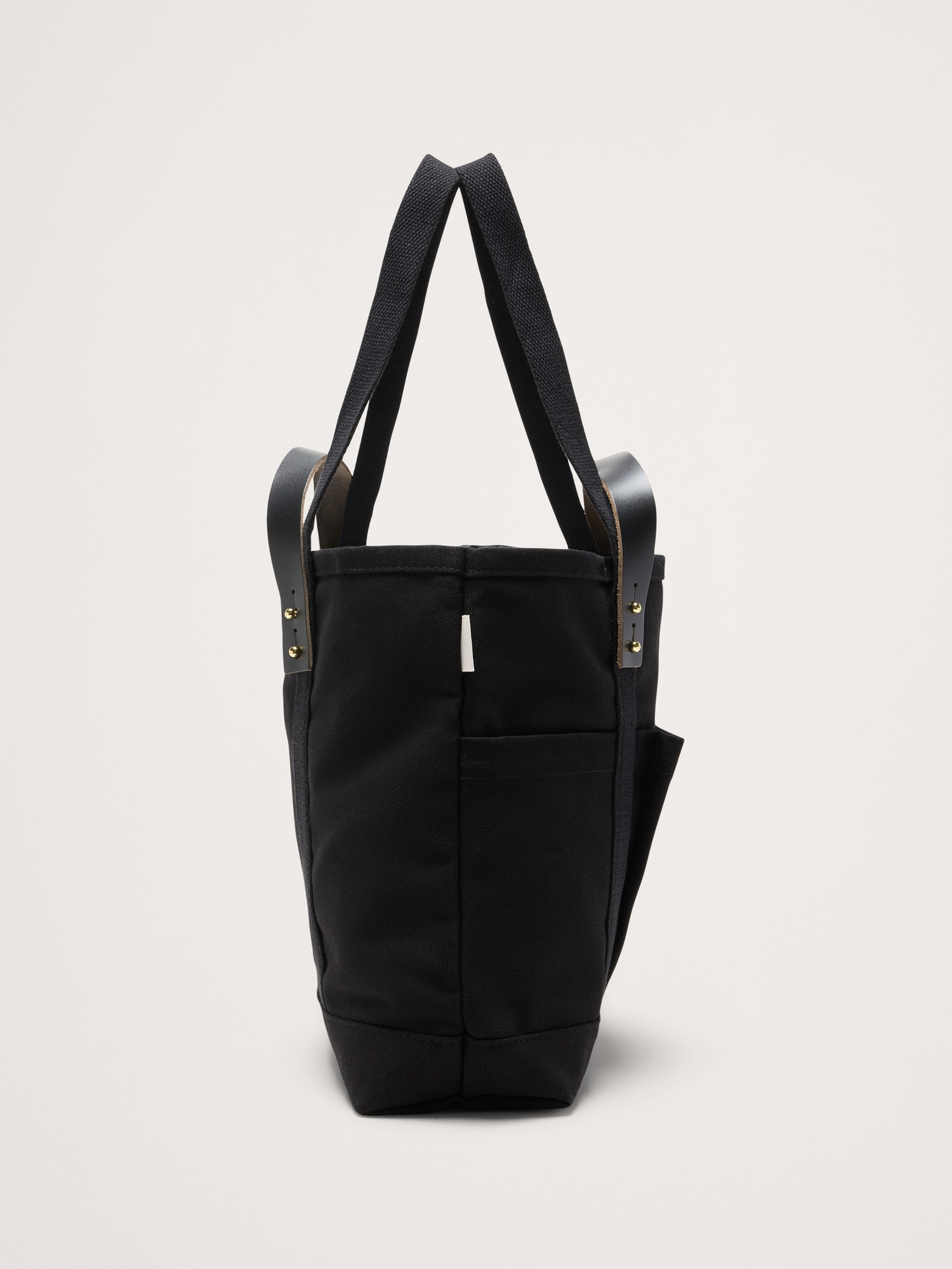 Image number 3 showing, Canvascraft Leather-Handled Tote by CB Station