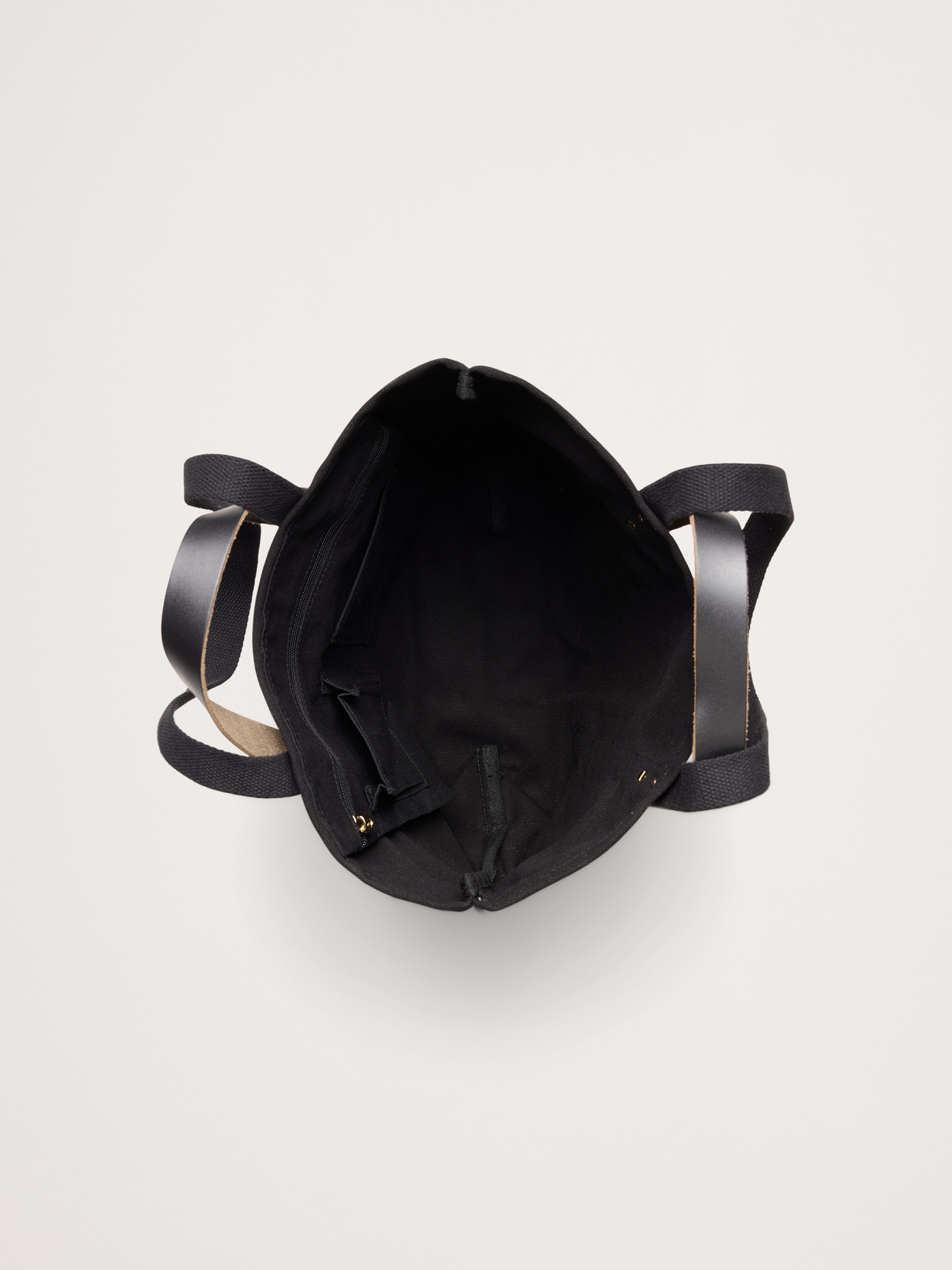 Image number 5 showing, Canvascraft Leather-Handled Tote by CB Station