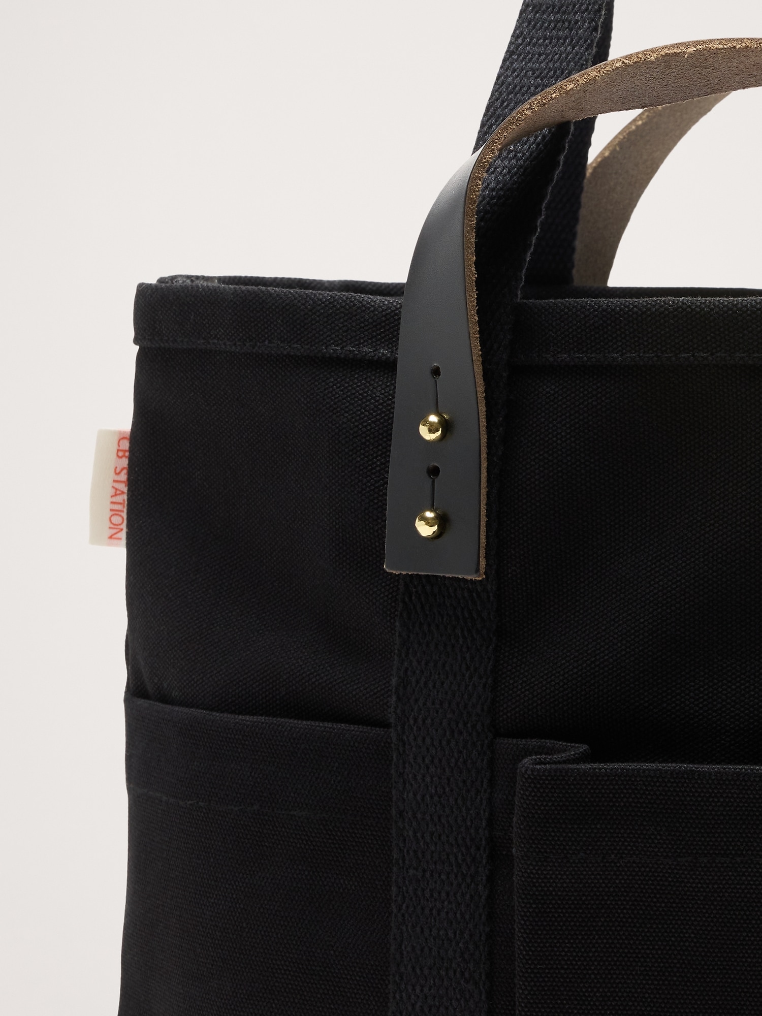 Image number 6 showing, Canvascraft Leather-Handled Tote by CB Station