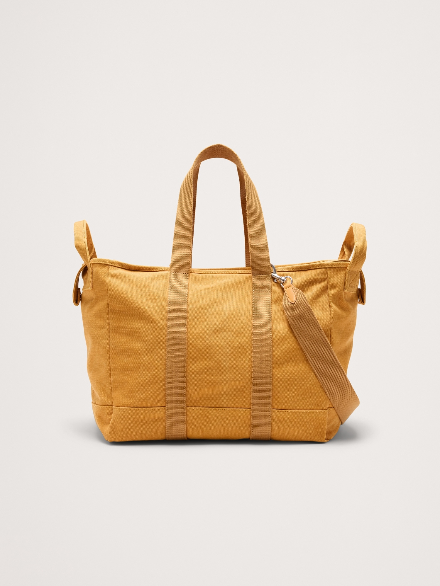Image number 3 showing, Large Cotton Canvas Weekender Bag