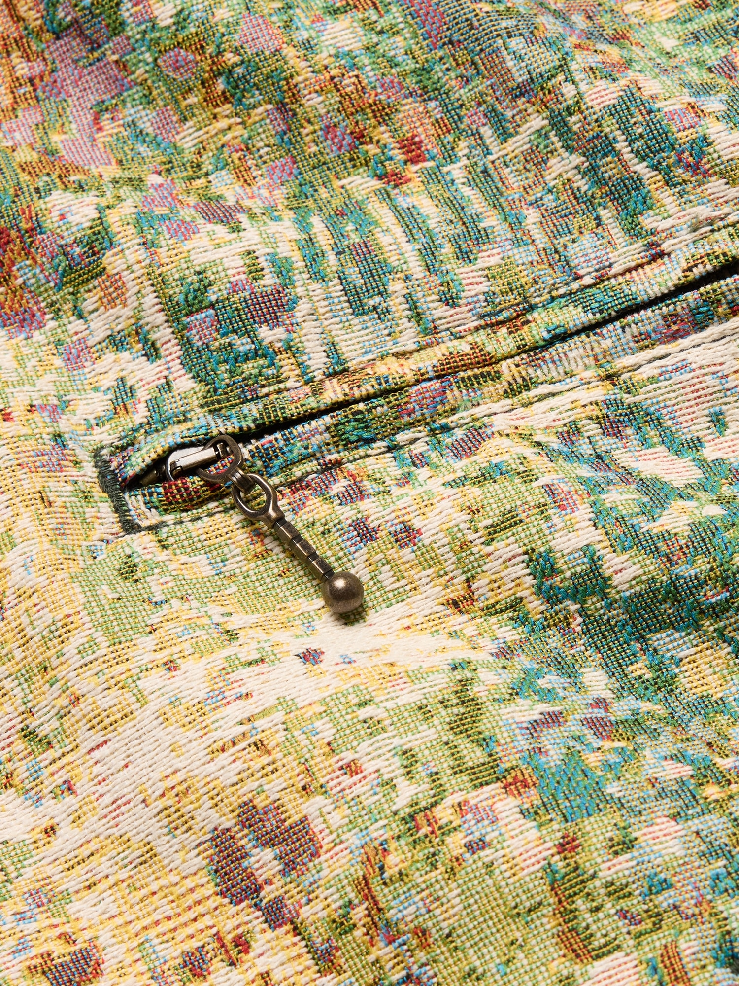 Image number 7 showing, Floral Jacquard Bomber Jacket