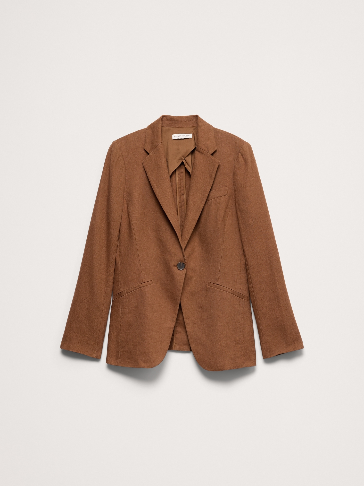 Image number 5 showing, Slim Linen Blazer