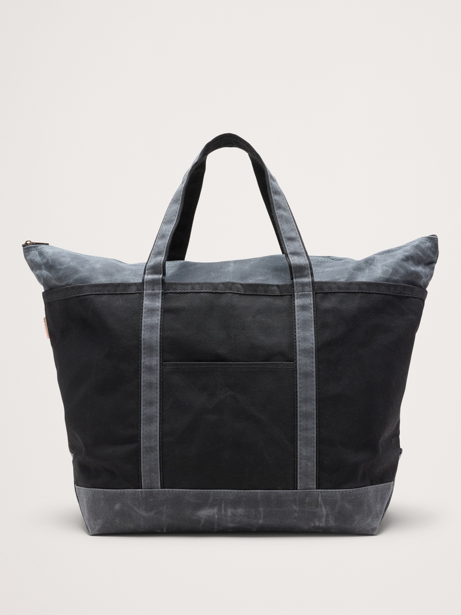 Женская сумка CB Station Waxed Canvas Tote, цвет: Чёрный