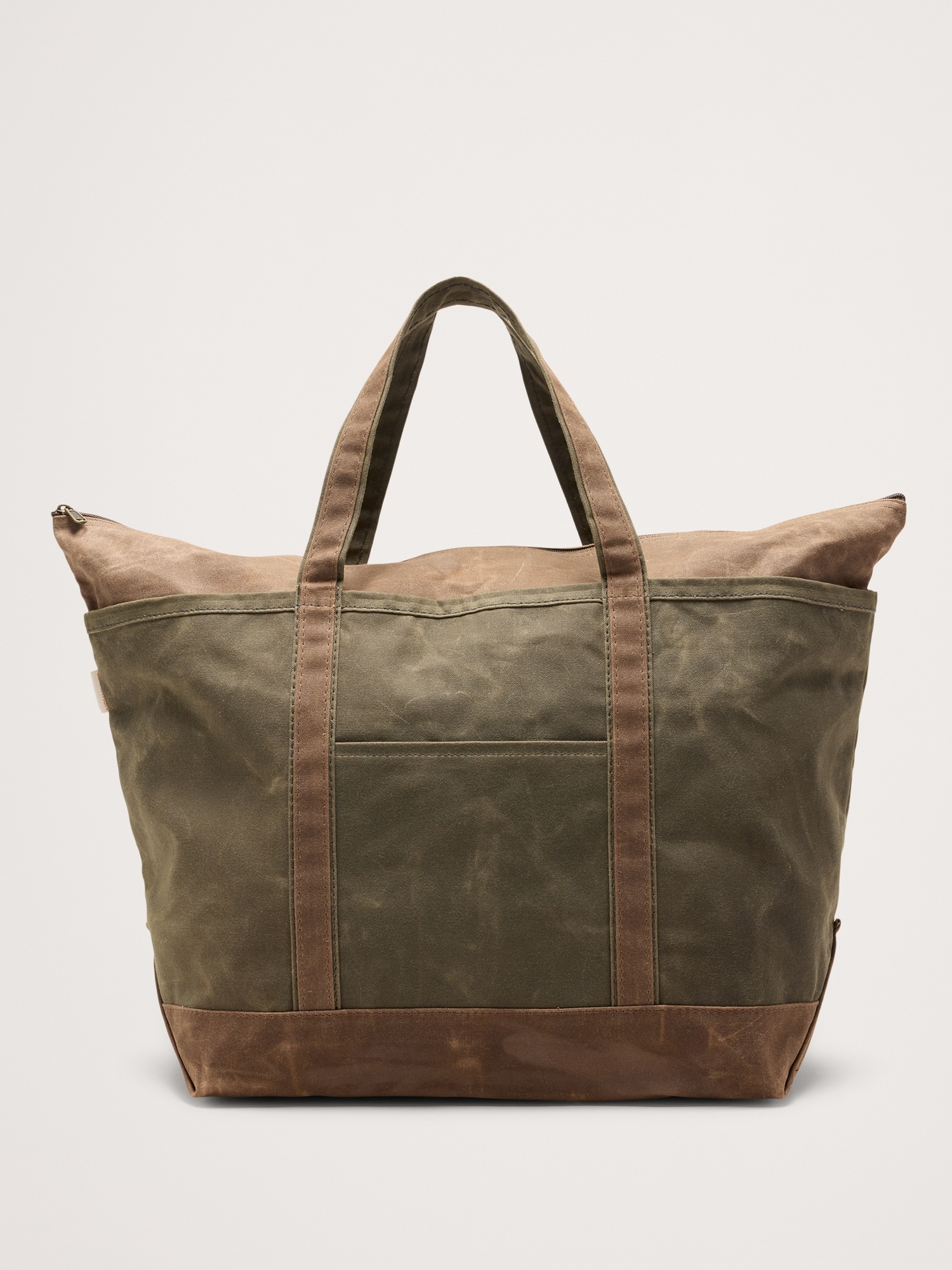 Waxed Canvas Tote by CB Station