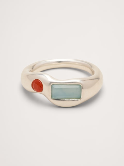 Abstract Gem Ring