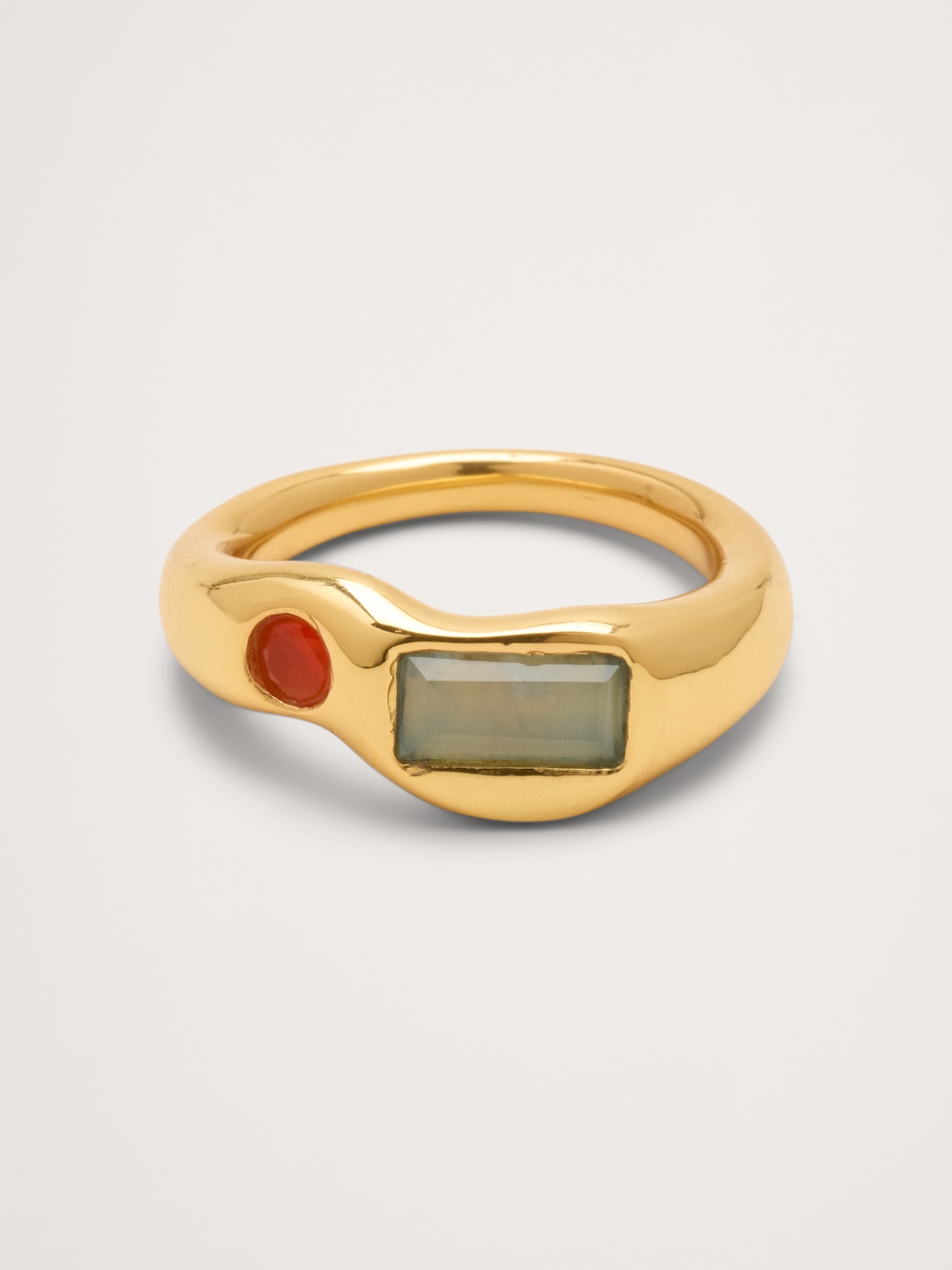 Abstract Gem Ring