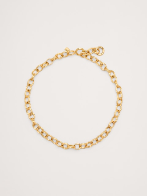 Double Oval Link Chain Necklace