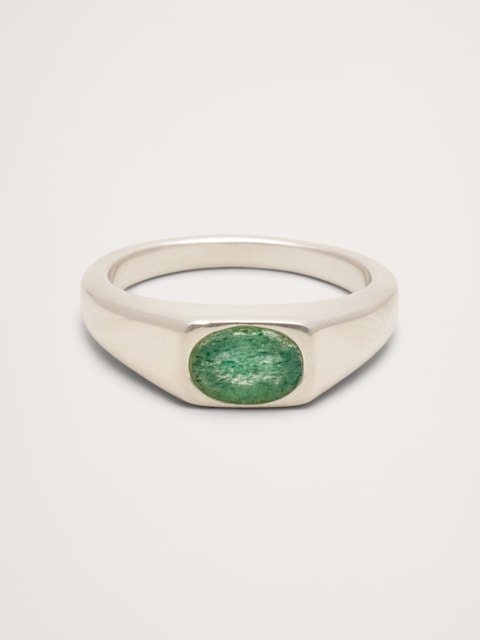 Small Jade Signet Rng
