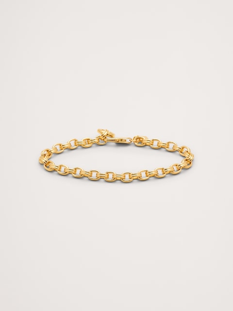 Mini Double Oval Link Chain Bracelet