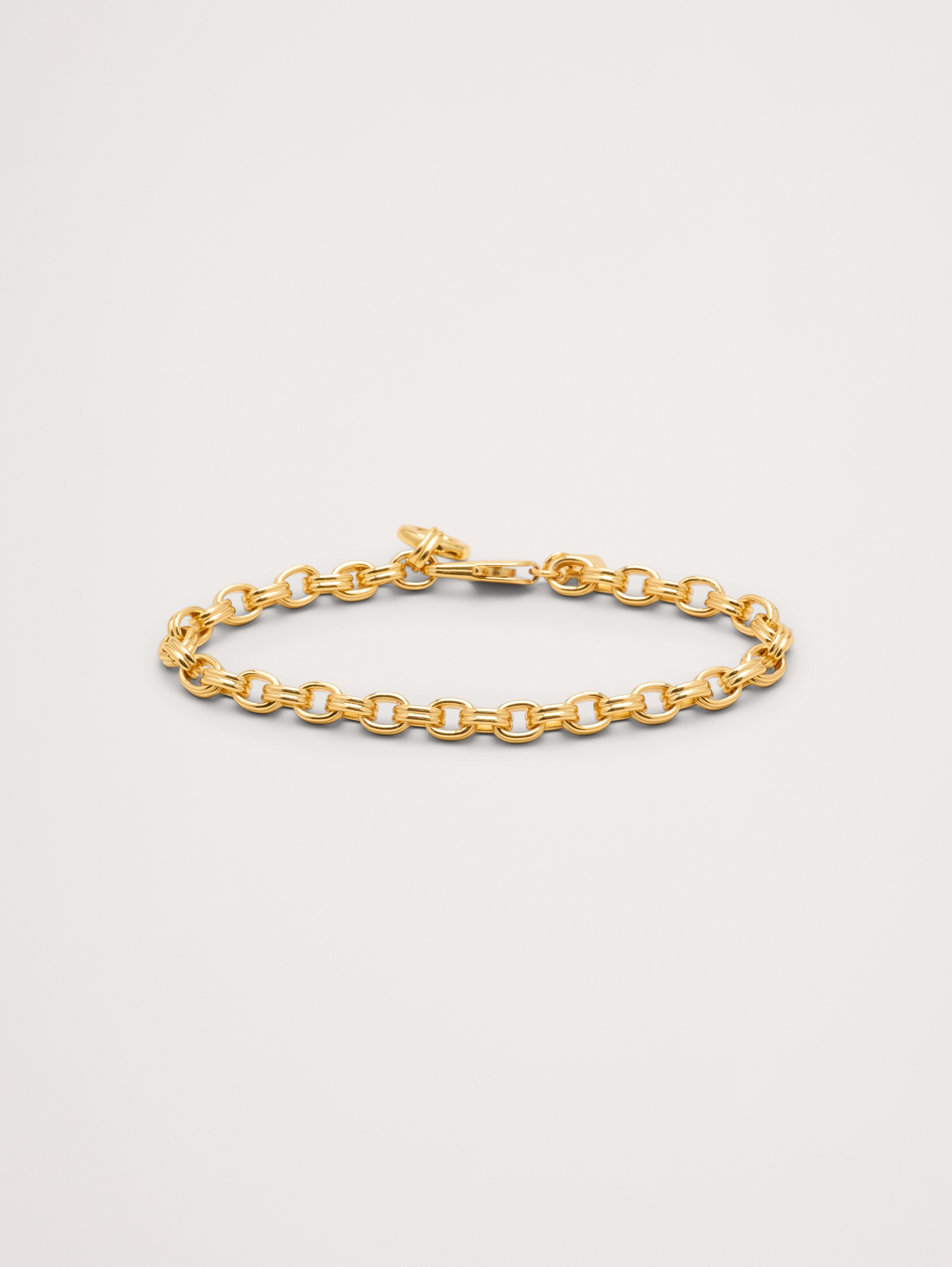 Mini Double Oval Link Chain Bracelet