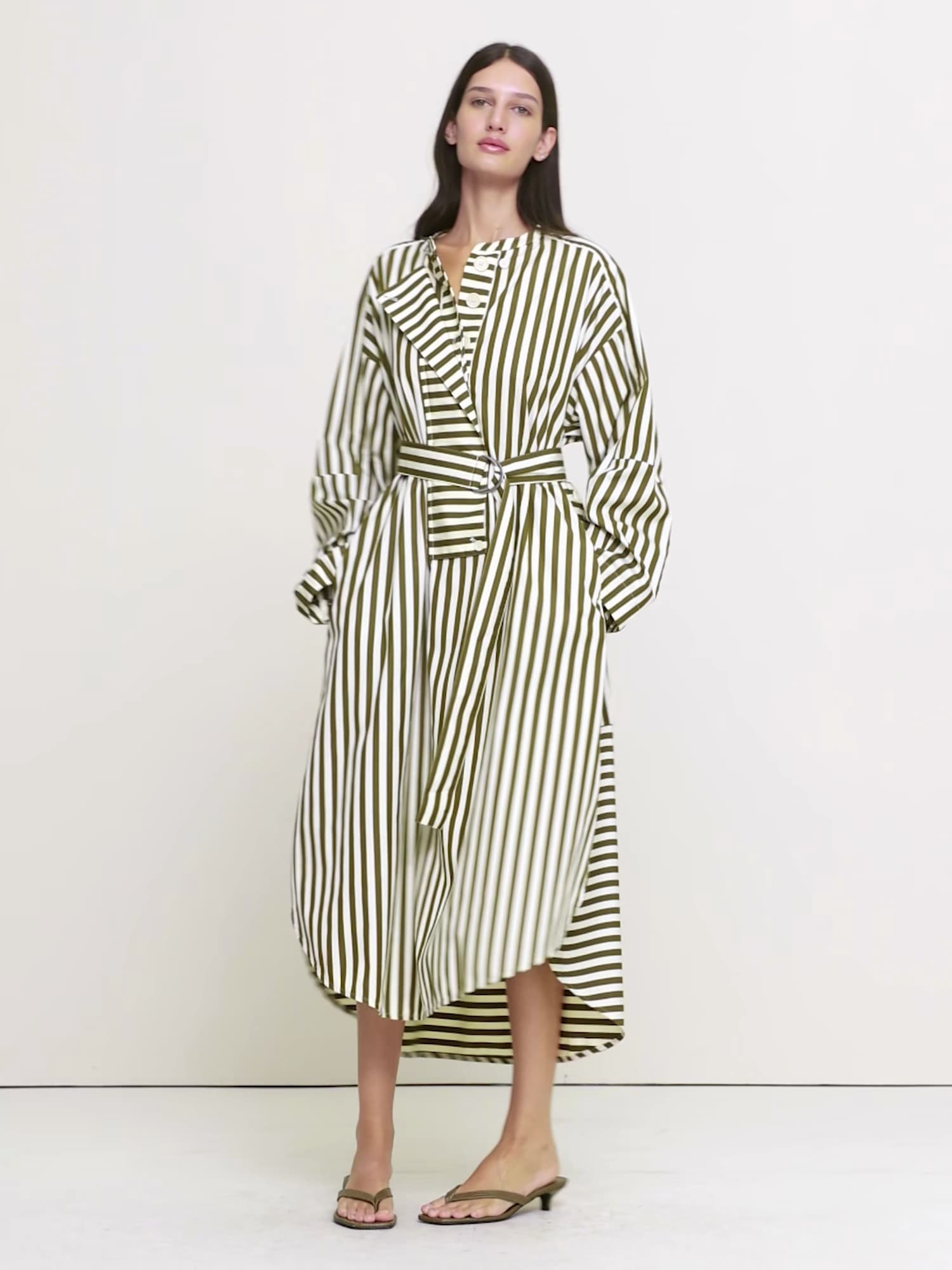 banana republic poplin shirt dress Cotton Poplin Midi Shirt Dress