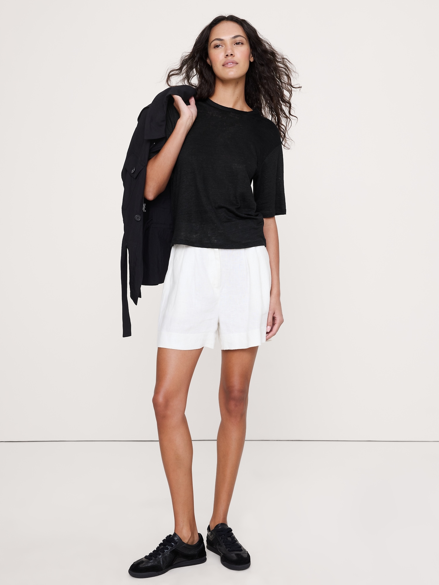 Relaxed Linen T-Shirt