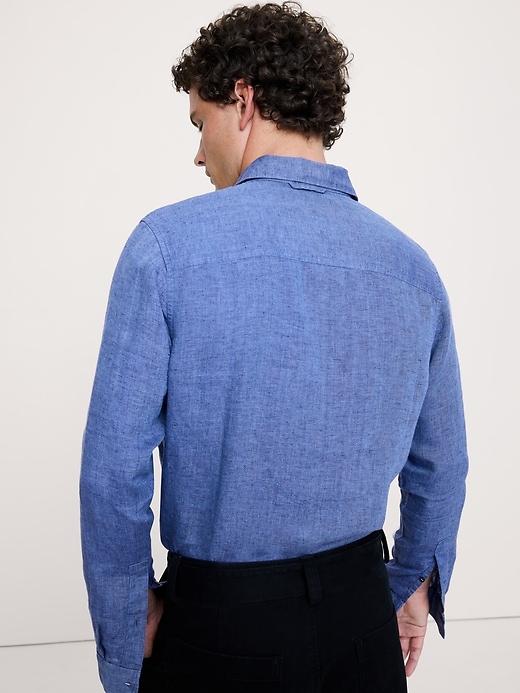 Standard-Fit Linen Shirt | Banana Republic