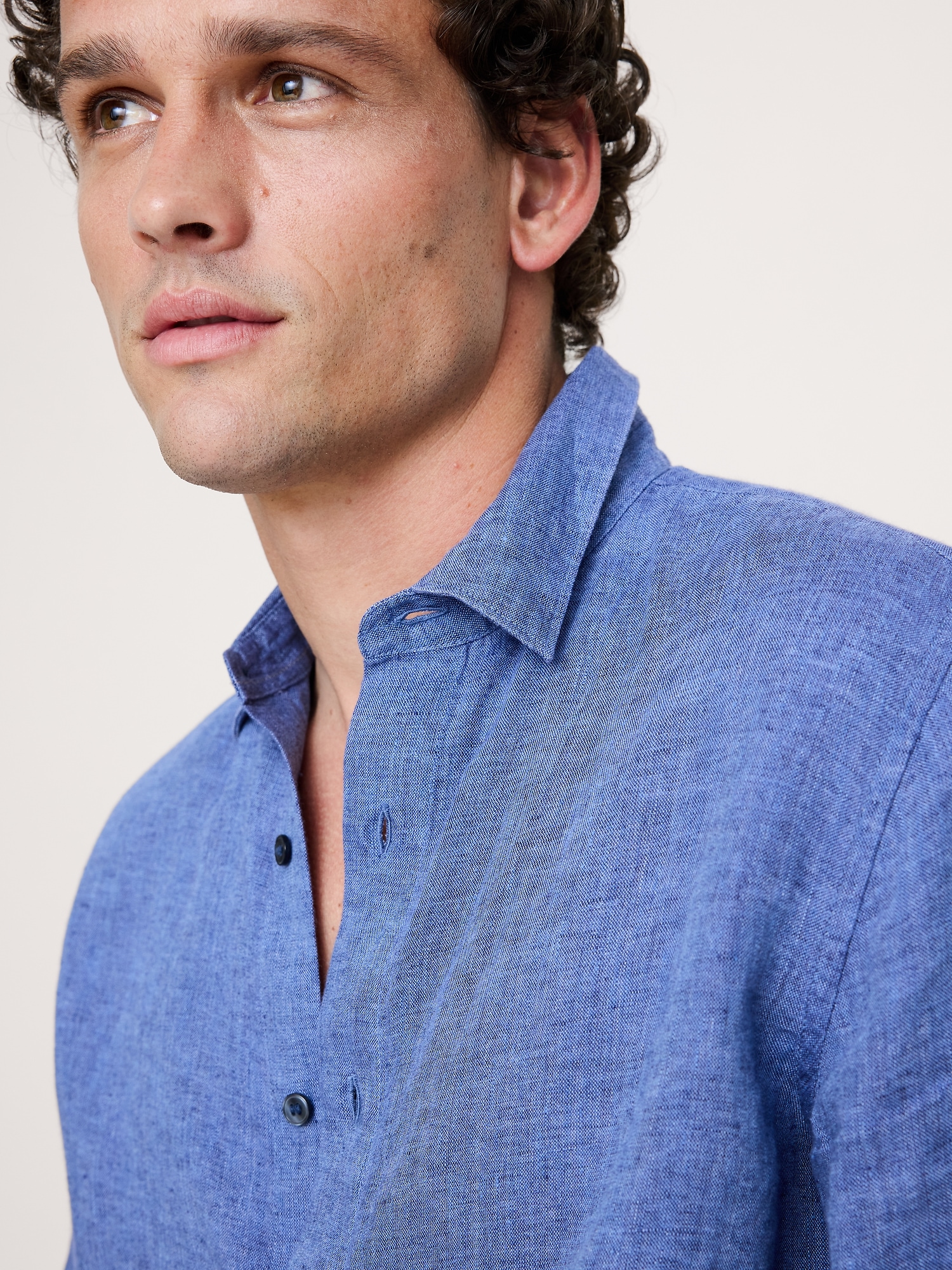 Image number 3 showing, Standard-Fit Linen Shirt
