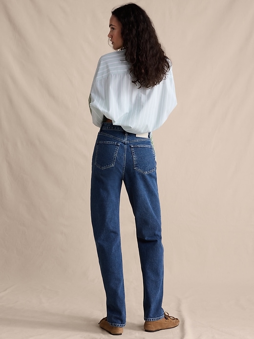 High-Rise 90S Straight Jean