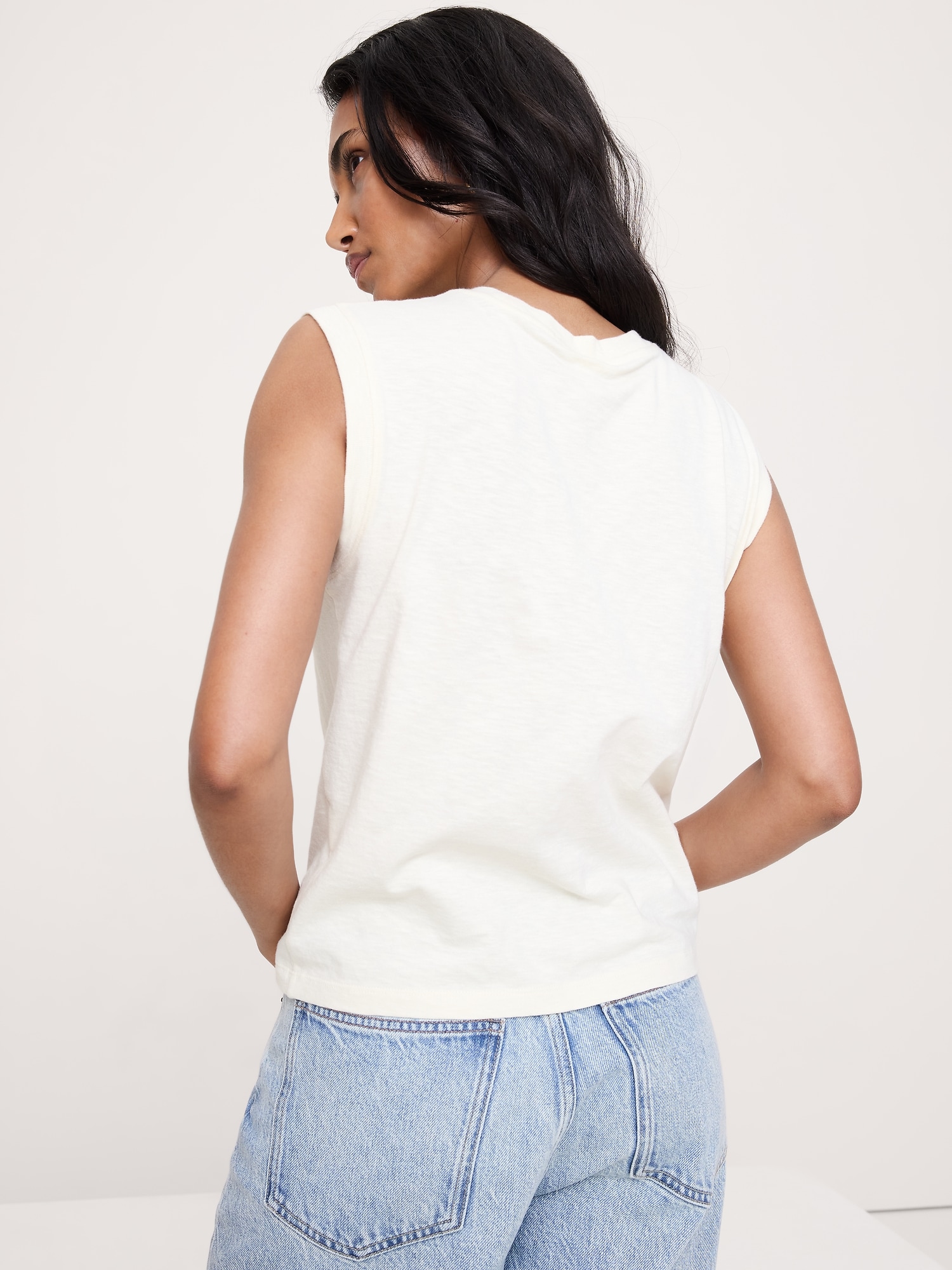 Image number 3 showing, Cotton Slub Tank