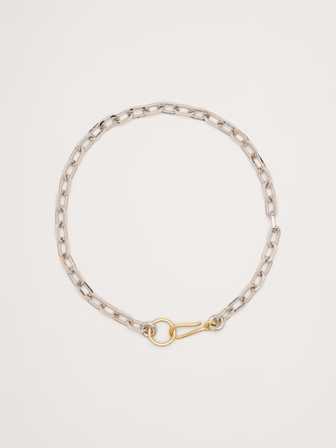 Fara Two-Tone Necklace by Laura Lombardi