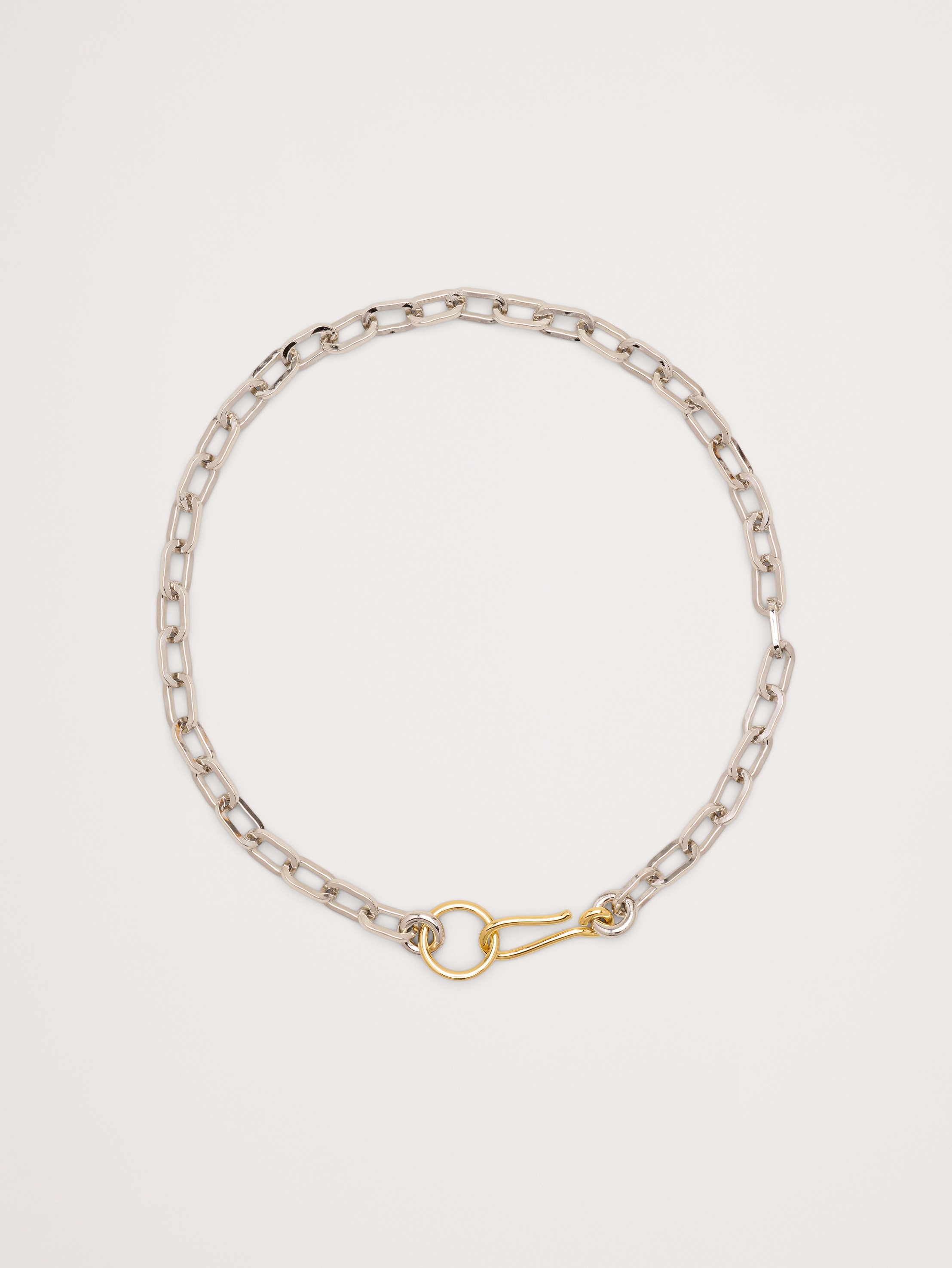 Fara Two-Tone Necklace by Laura Lombardi