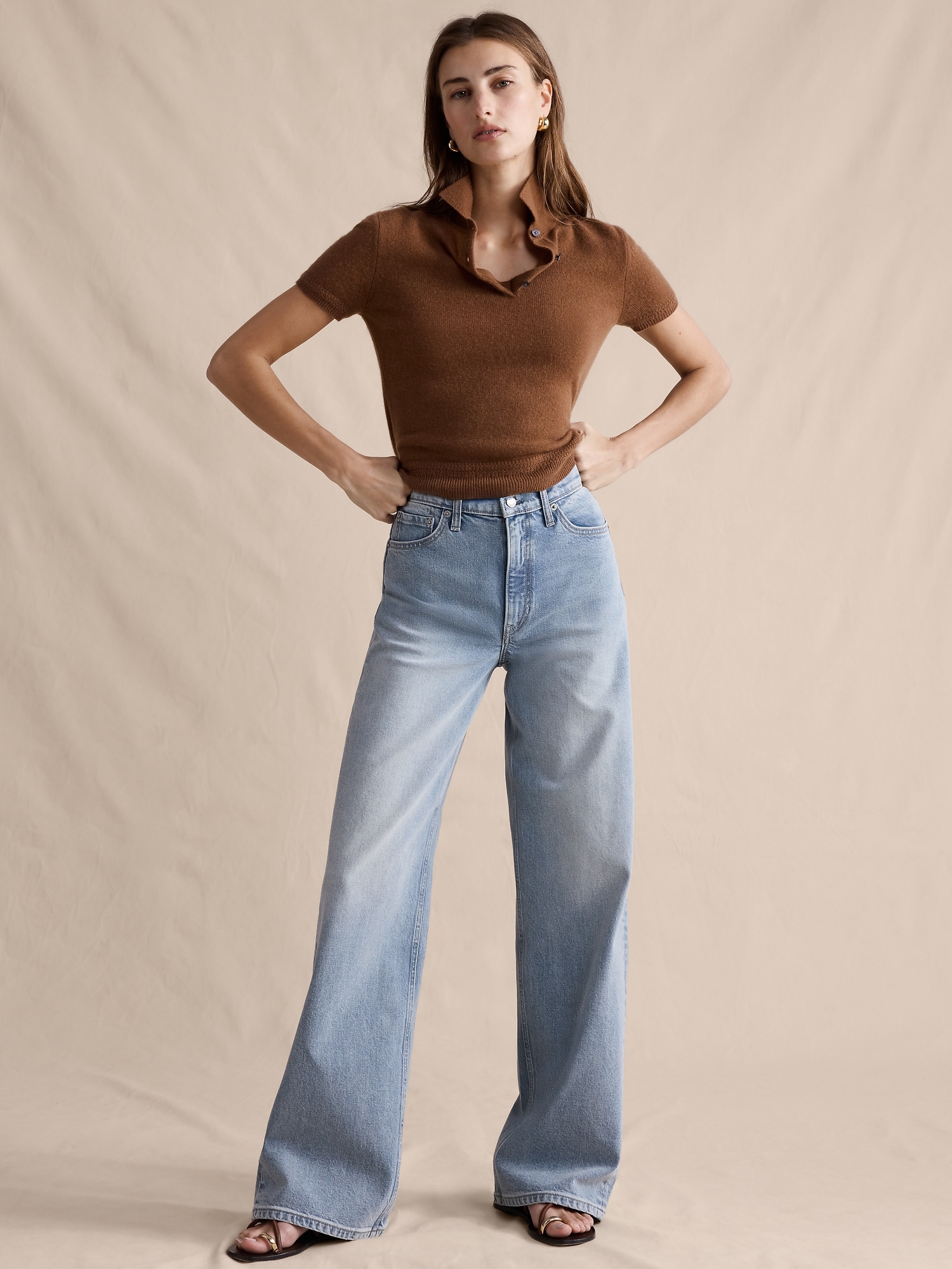 The Icon Classic Wide-Leg Jean