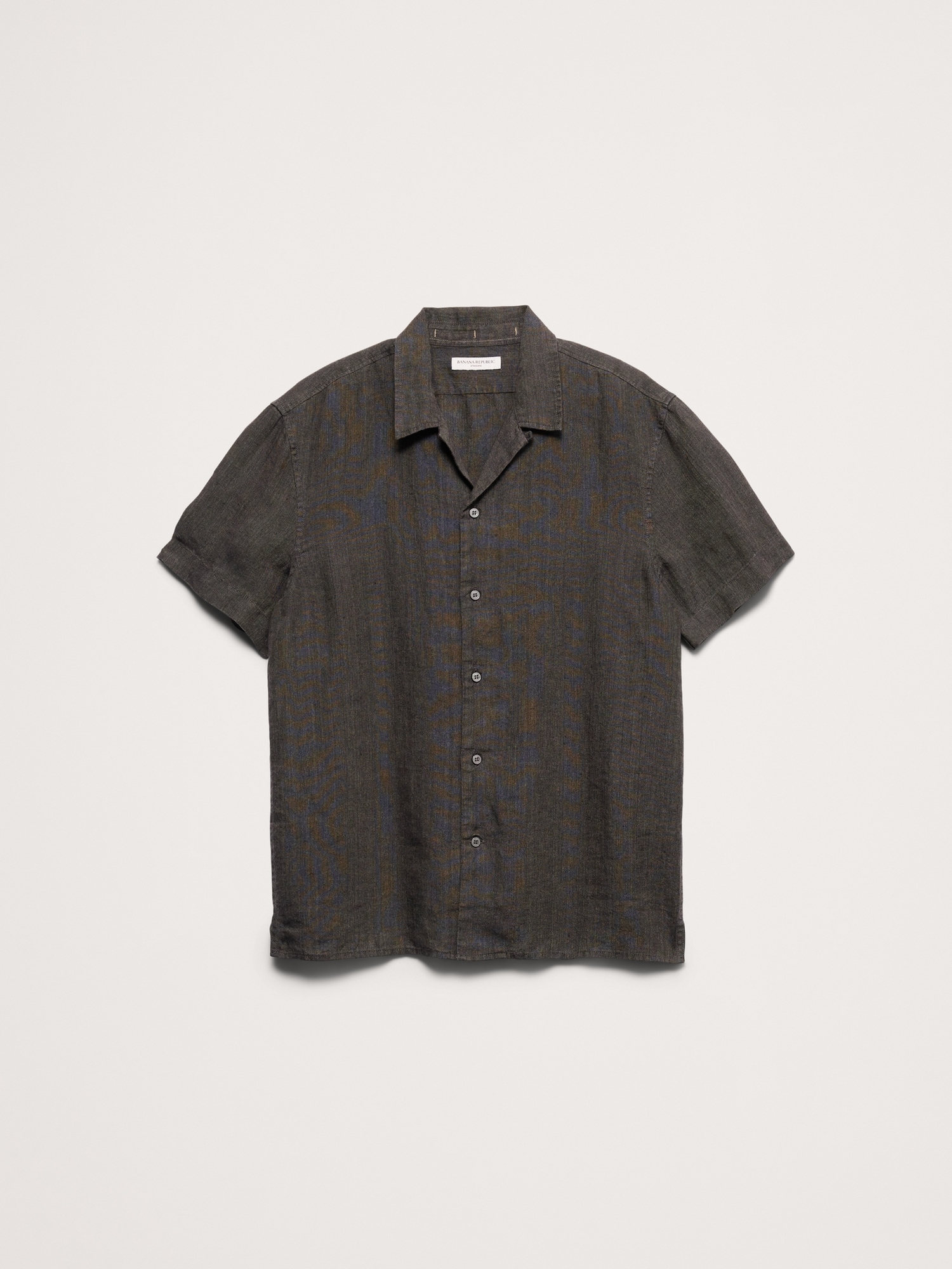 Image number 7 showing, Standard-Fit Linen Resort Shirt