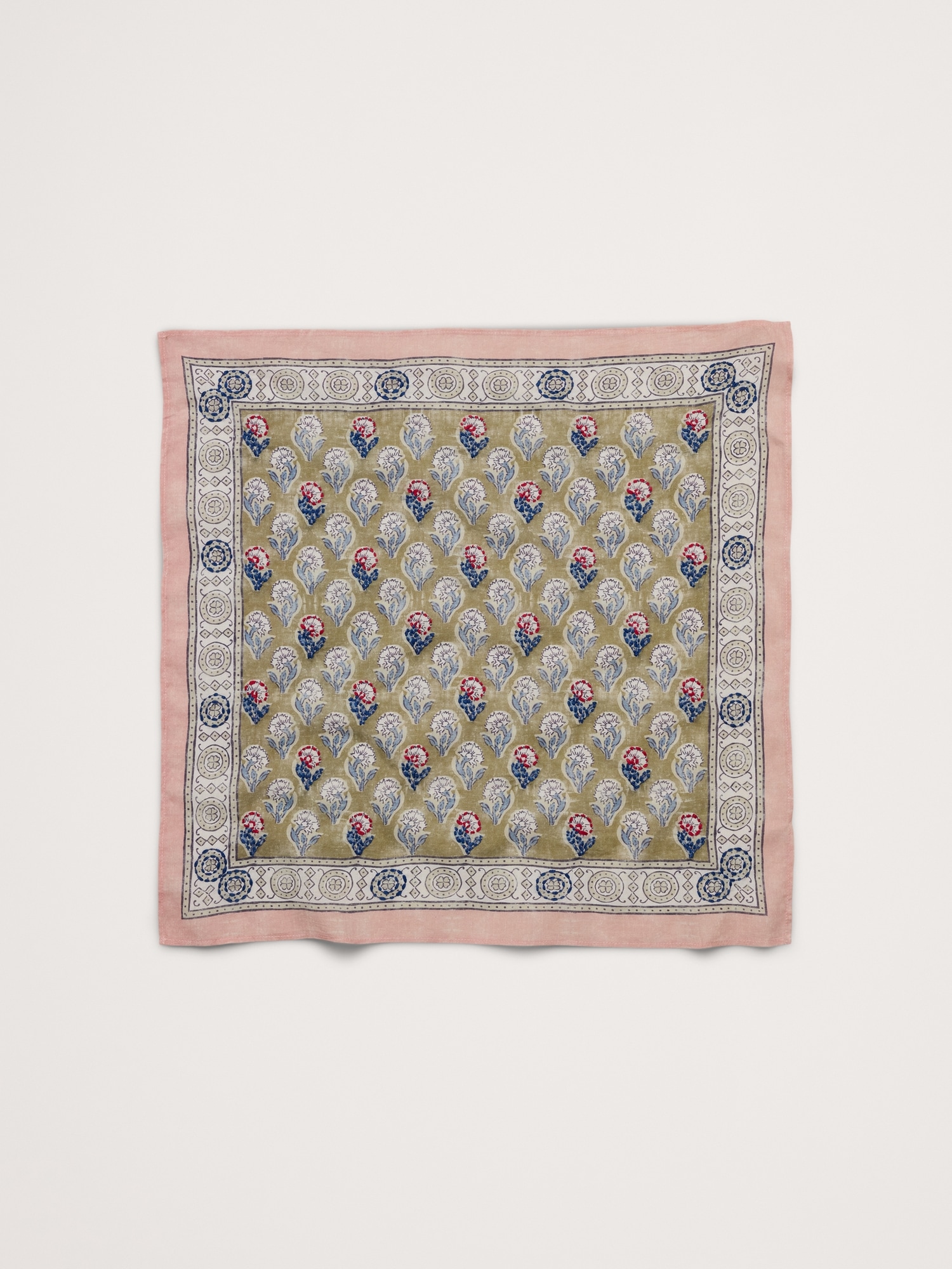 Embroidered Cotton Scarf by Vismaya — image 1