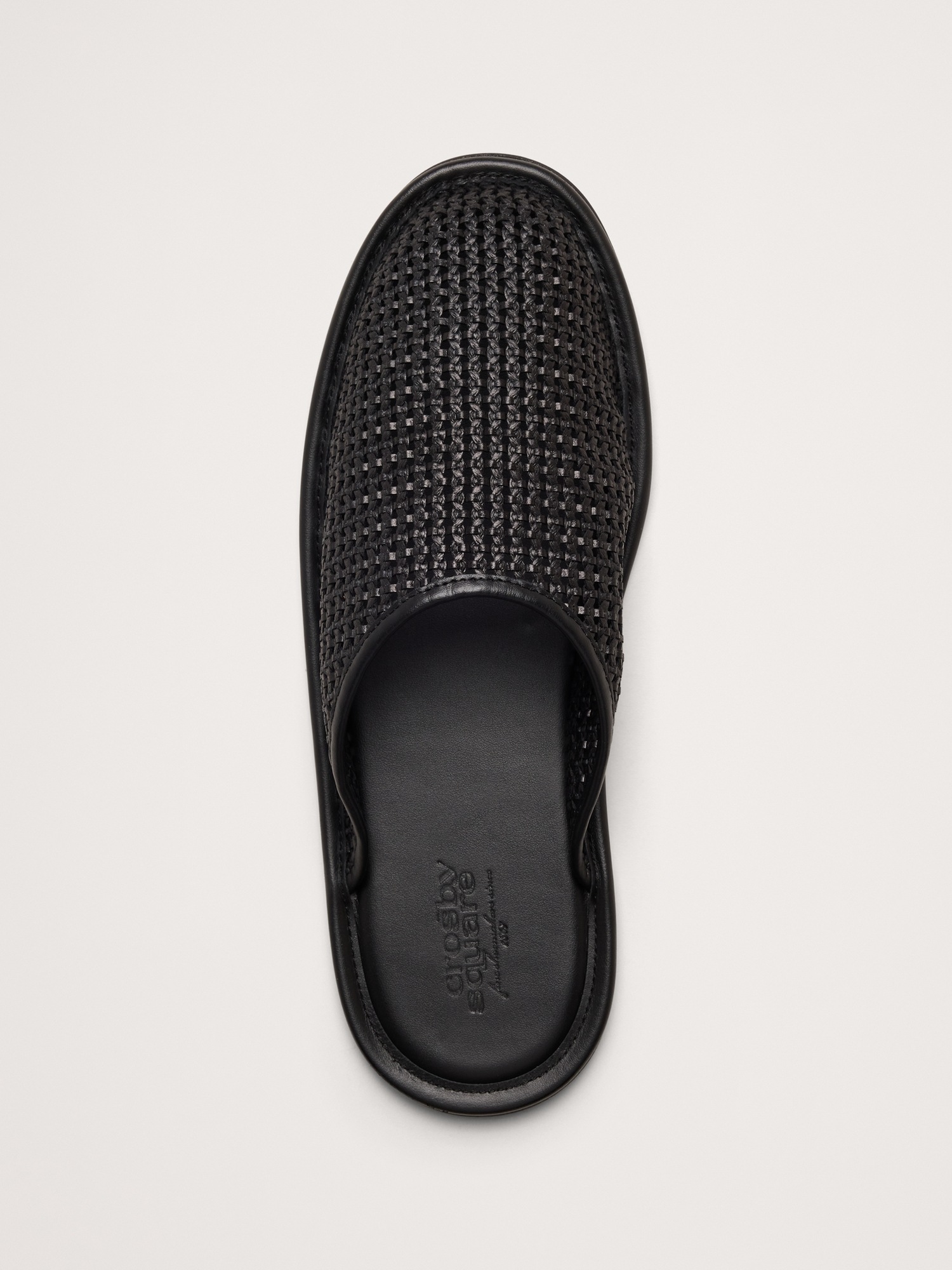Мужские сандалии Banana Republic Woven Slide, цвет: Чёрный — фото 4