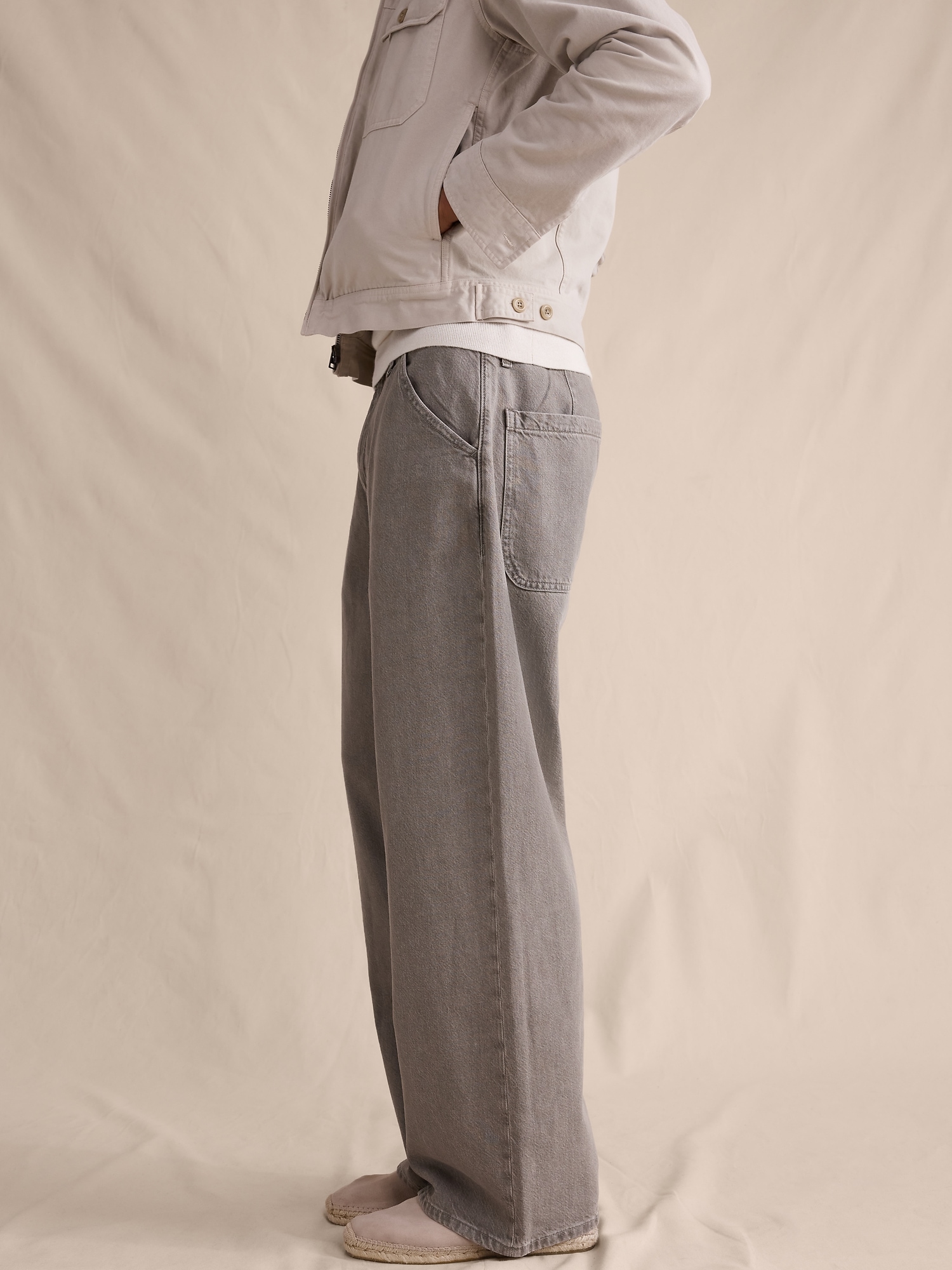 Image number 3 showing, Loose Lightweight Jean