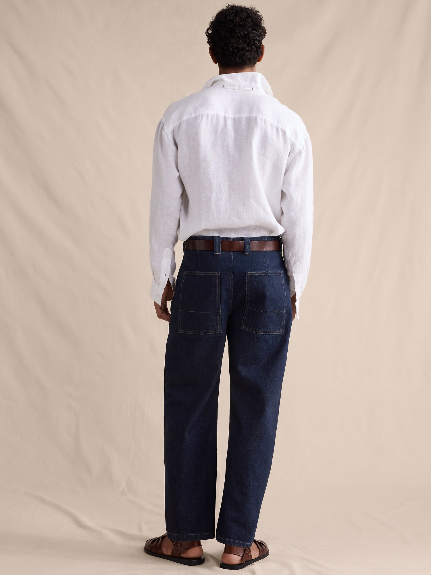 Image number 5 showing, Loose Twisted Seam Jean