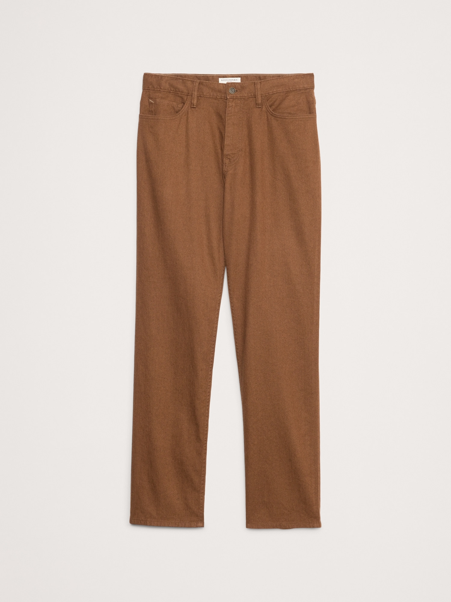 Image number 4 showing, Straight Linen-Cotton Traveler Pant