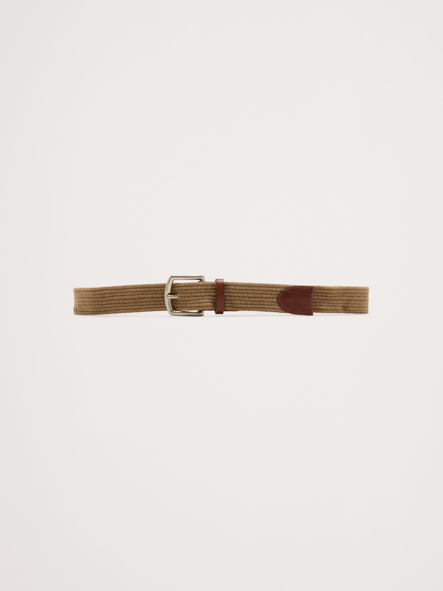 Image number 1 showing, Woven Braided Cotton Belt