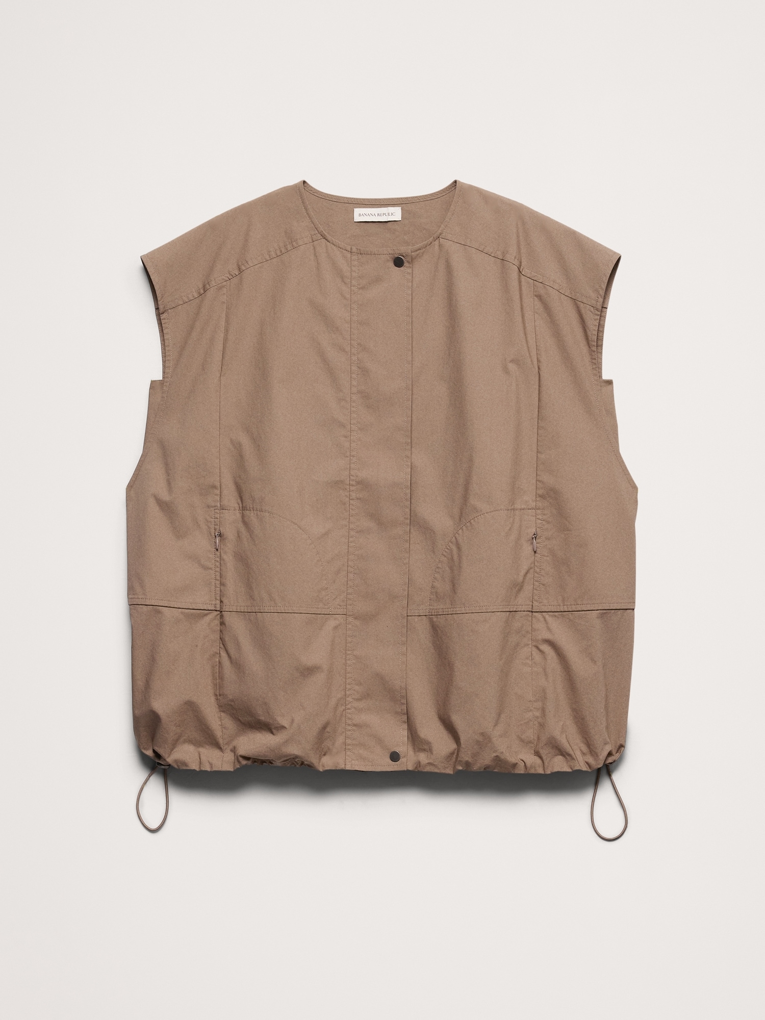 Image number 4 showing, Cotton Poplin Bubble-Hem Top