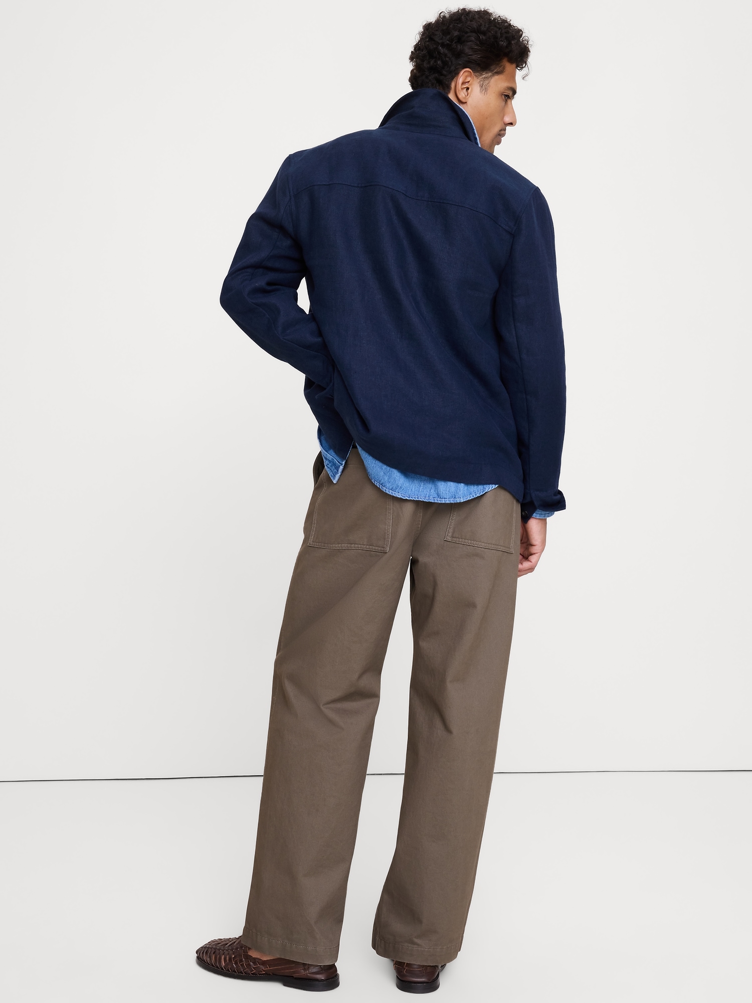 Image number 2 showing, Loose Belted Chino