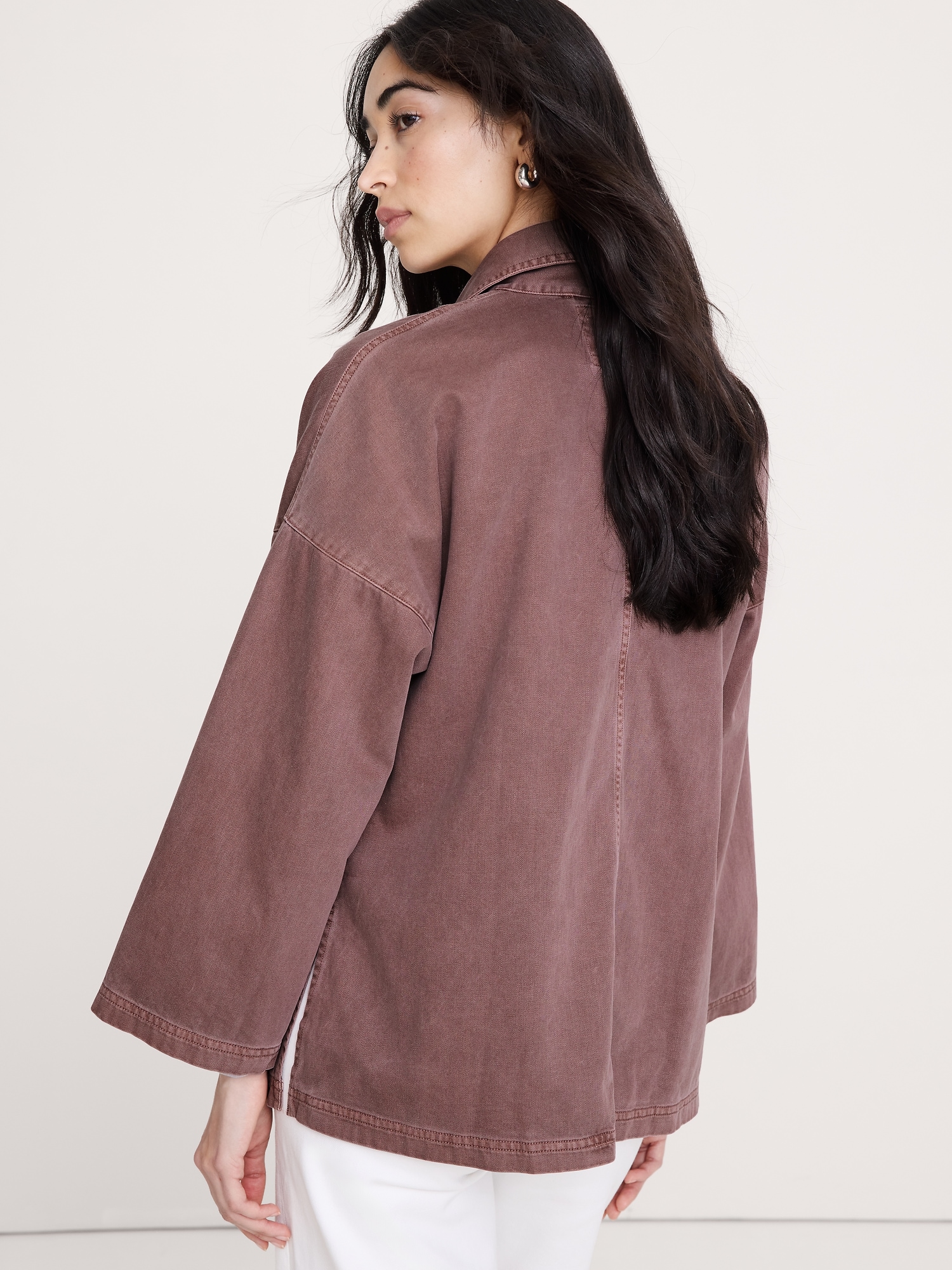 Image number 2 showing, Washed Cotton Chore Jacket