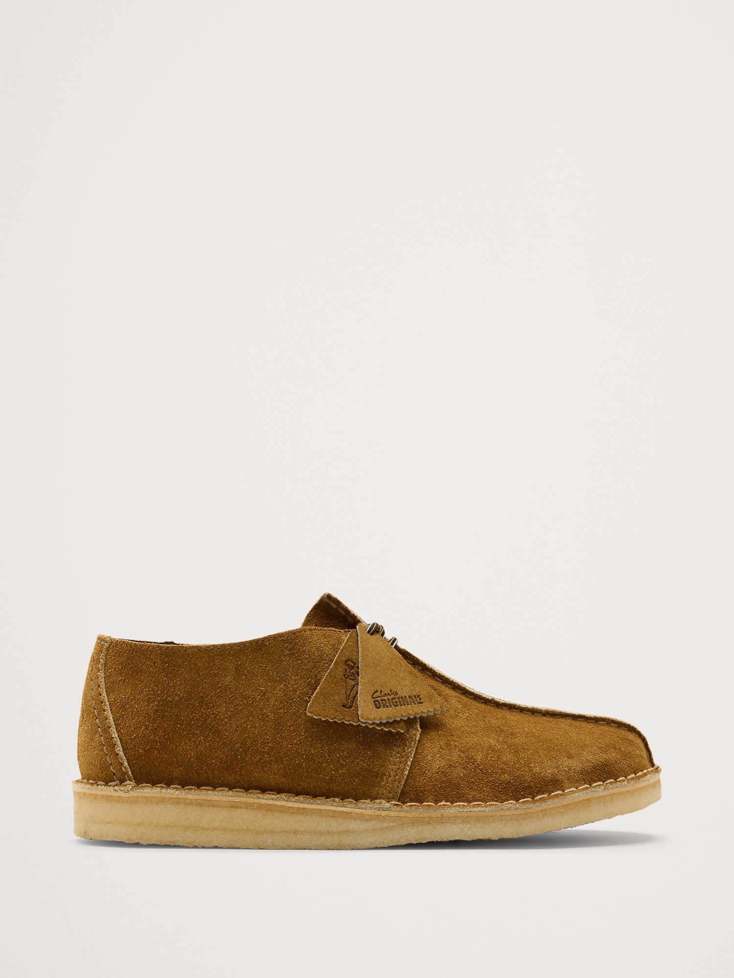 Мужские ботинки Banana Republic Desert Trek, Clarks Originals, цвет: Золотой бронзовый