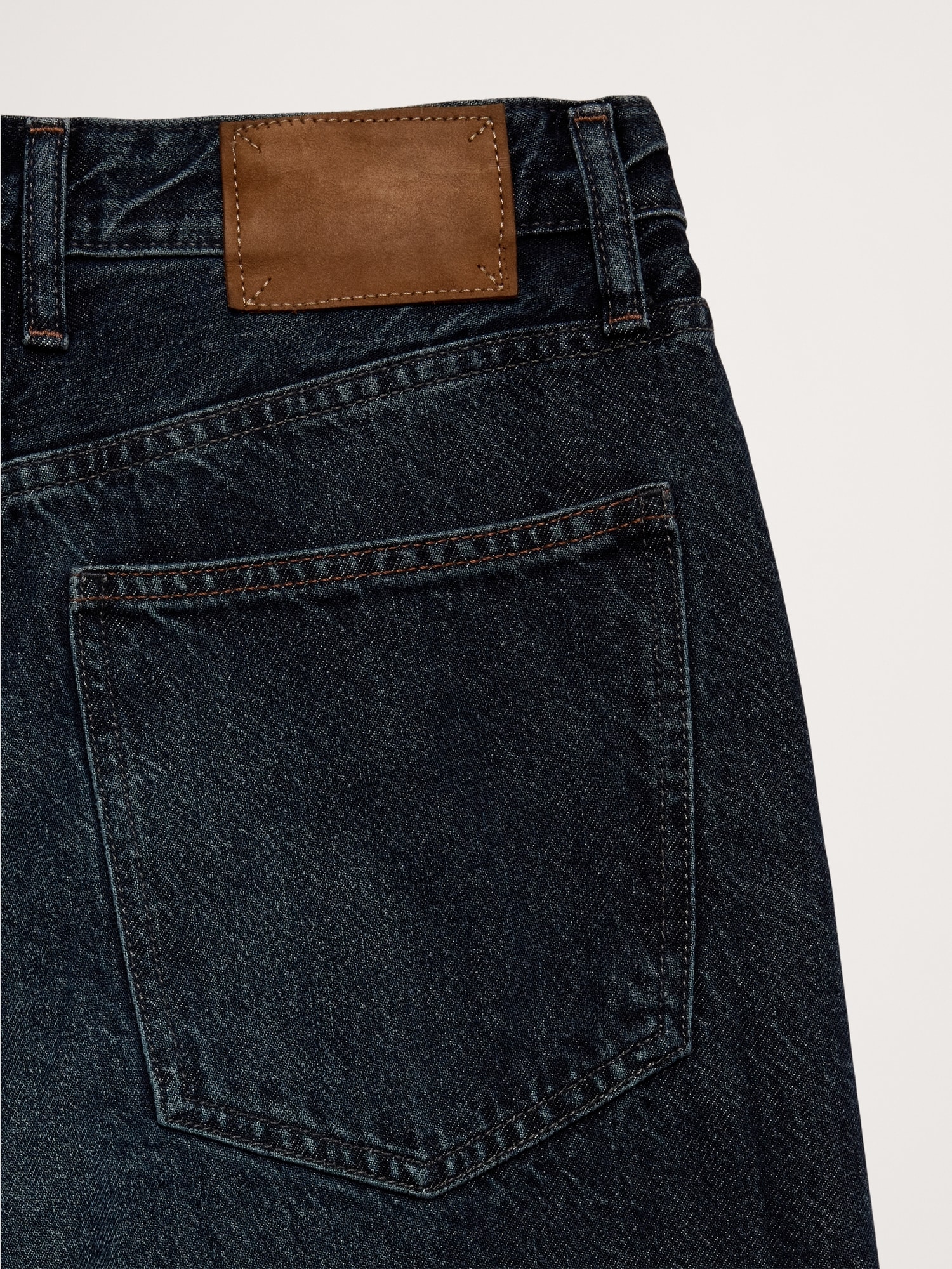 Image number 7 showing, Mid-Rise Baggy-Straight Lightweight Jean