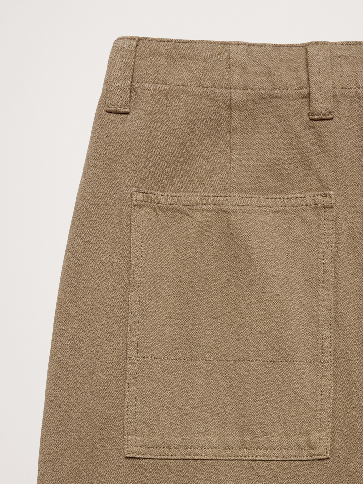 Мужские джинсы Banana Republic Loose Utility Jean, цвет: Хаки бежевый — фото 6