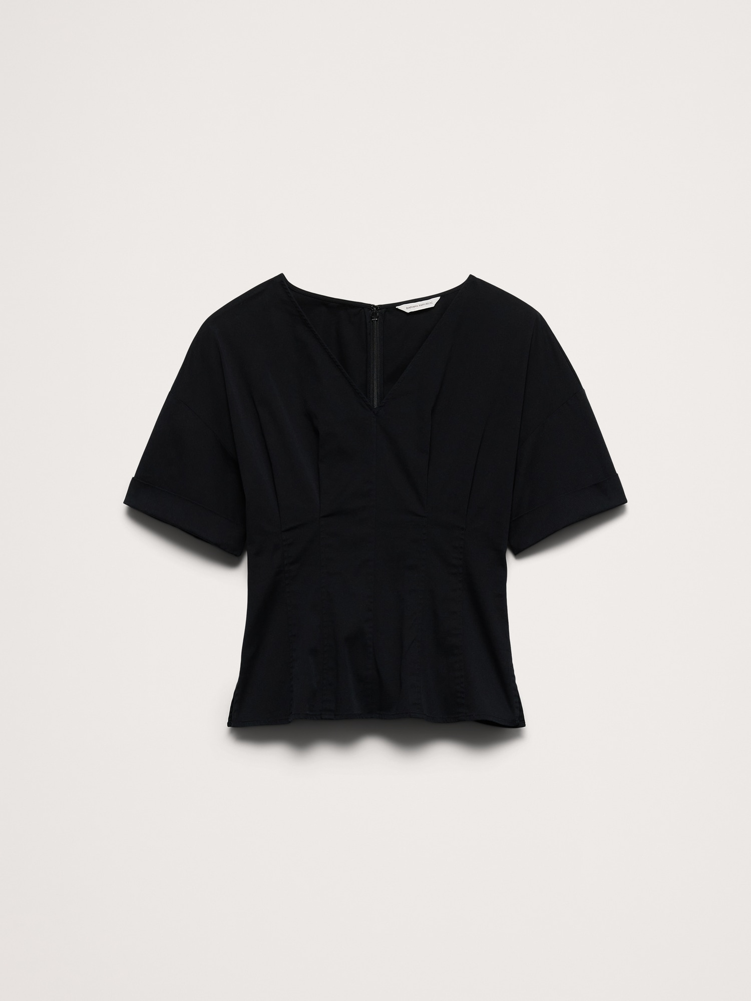 Image number 4 showing, Soft Cotton Fitted Waist Top