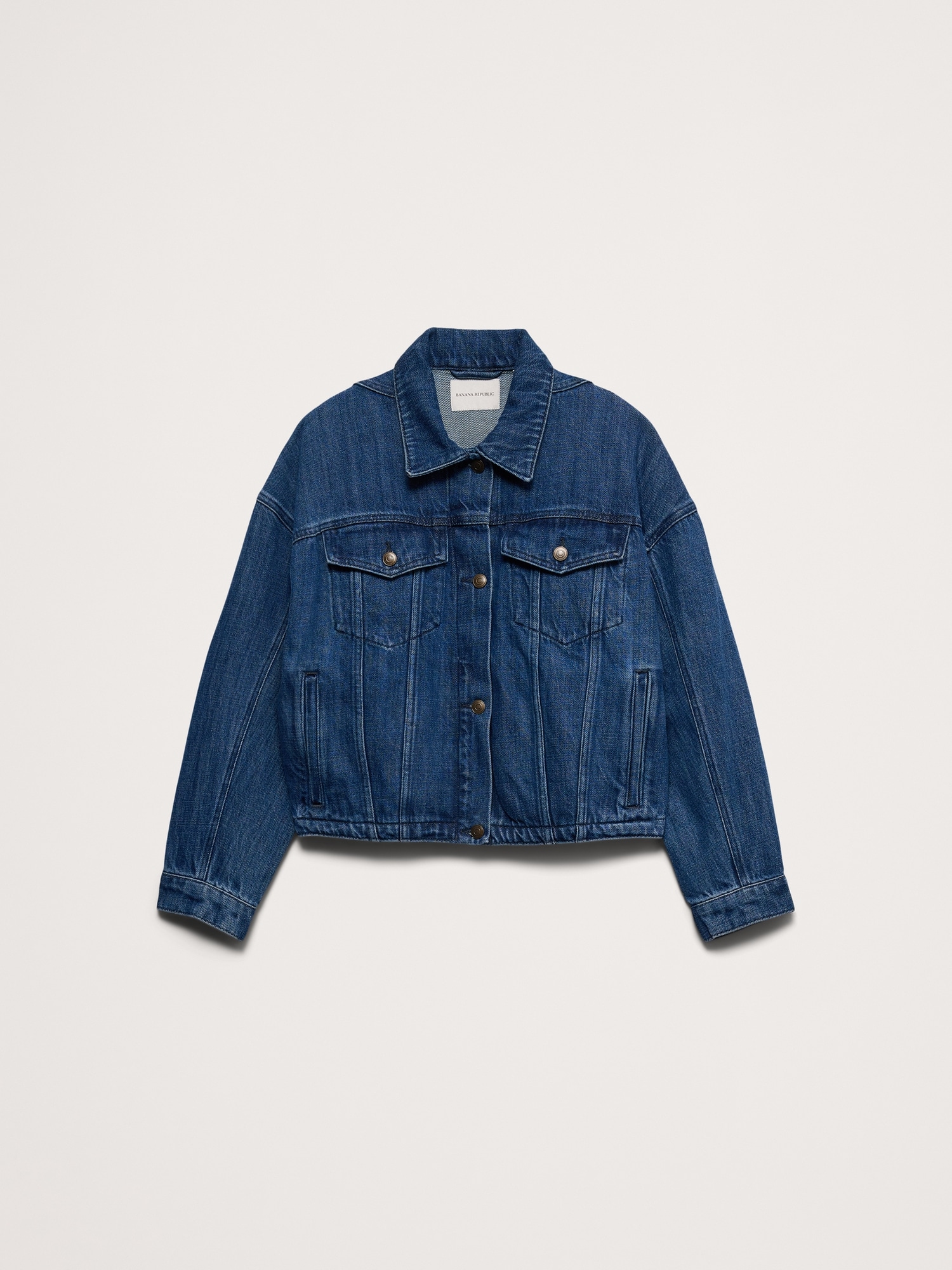 Image number 5 showing, Oversized Jean Jacket