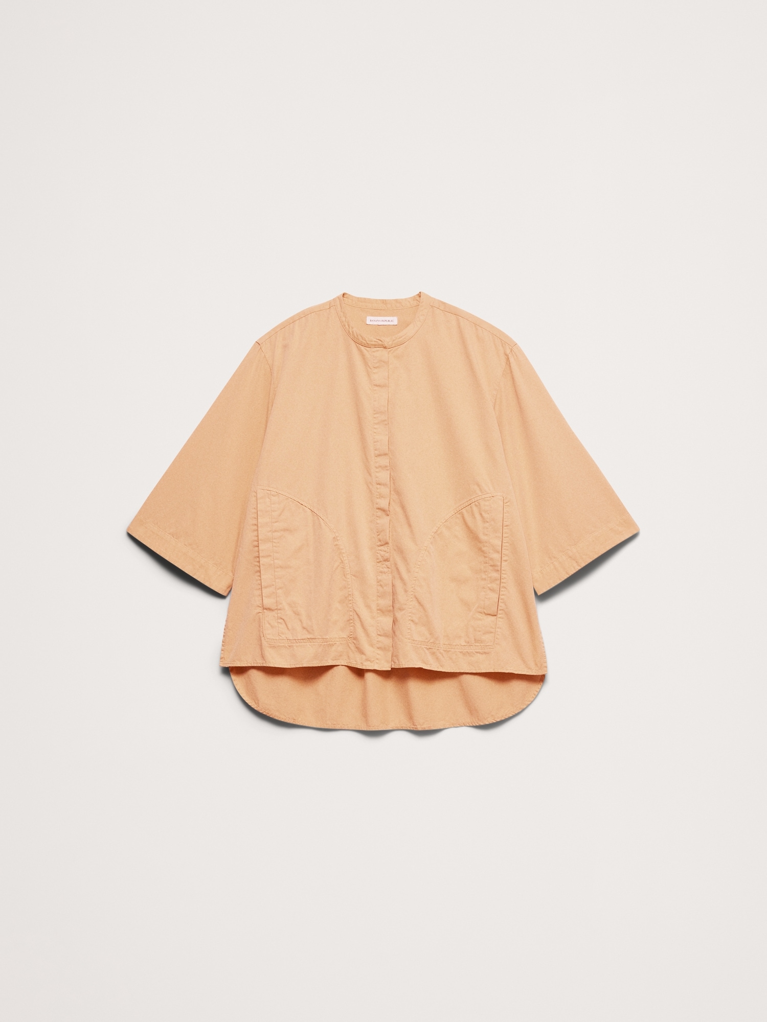 Image number 4 showing, Overdye Cotton Tunic Shirt