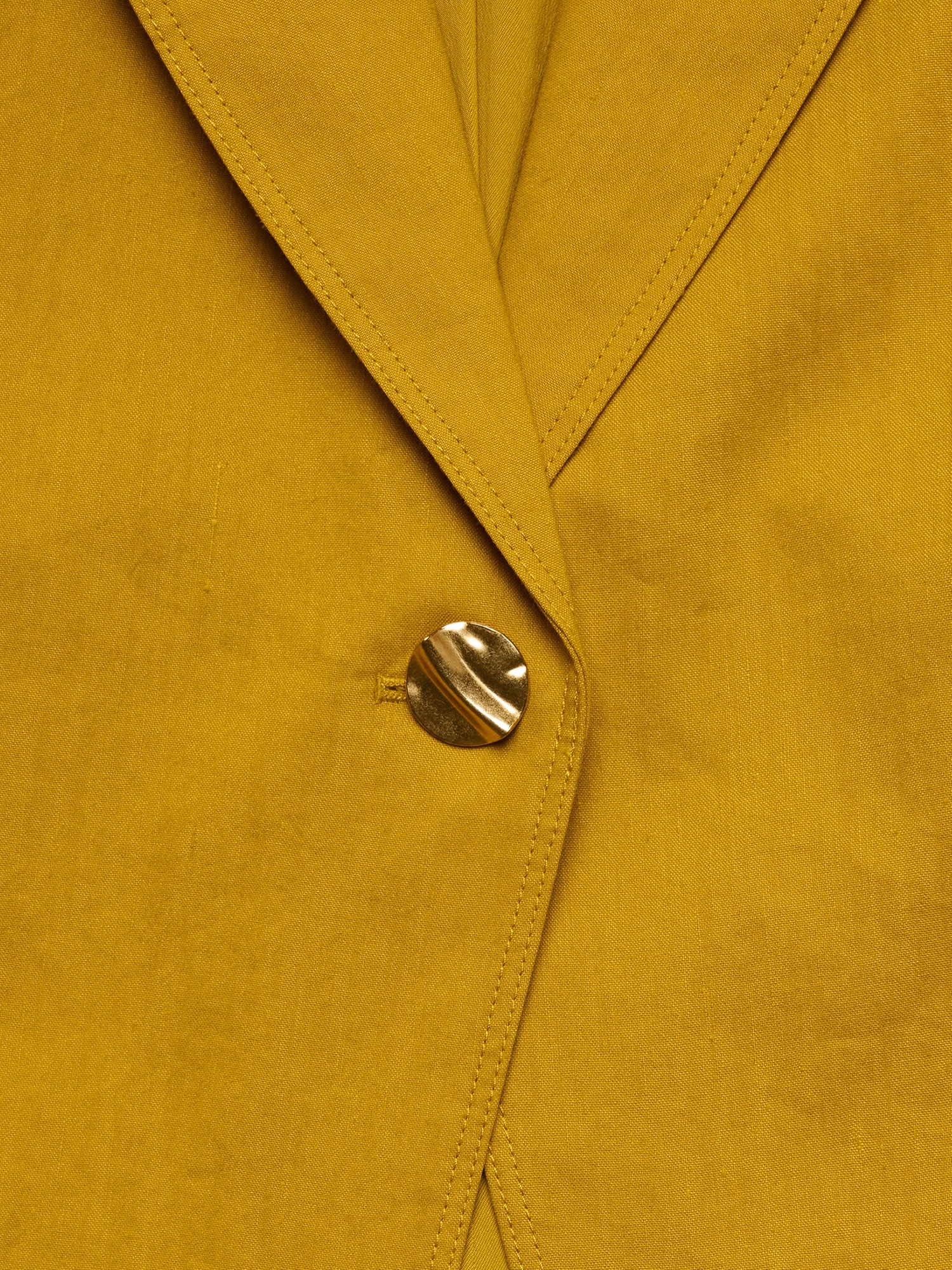 Женский пиджак Banana Republic Stretch Linen-Viscose Long Blazer, цвет: Золотой жёлтый — фото 5