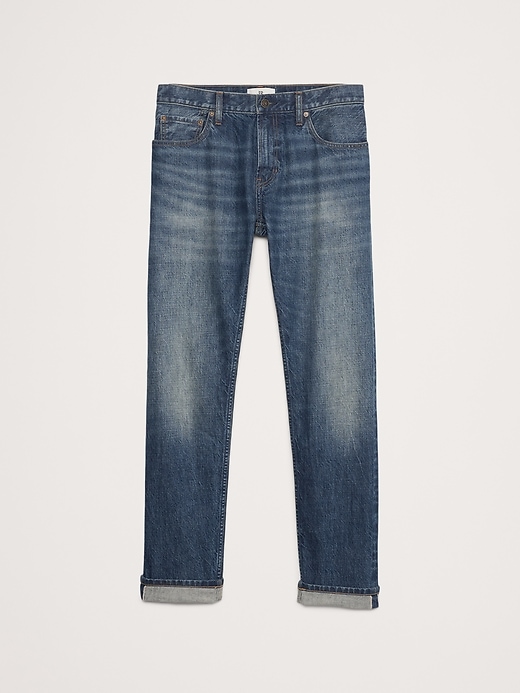 Chemise Habillée Banana Republic Homme - Coupe Slim, Sans Fer - Taille XS - Denim Indigo