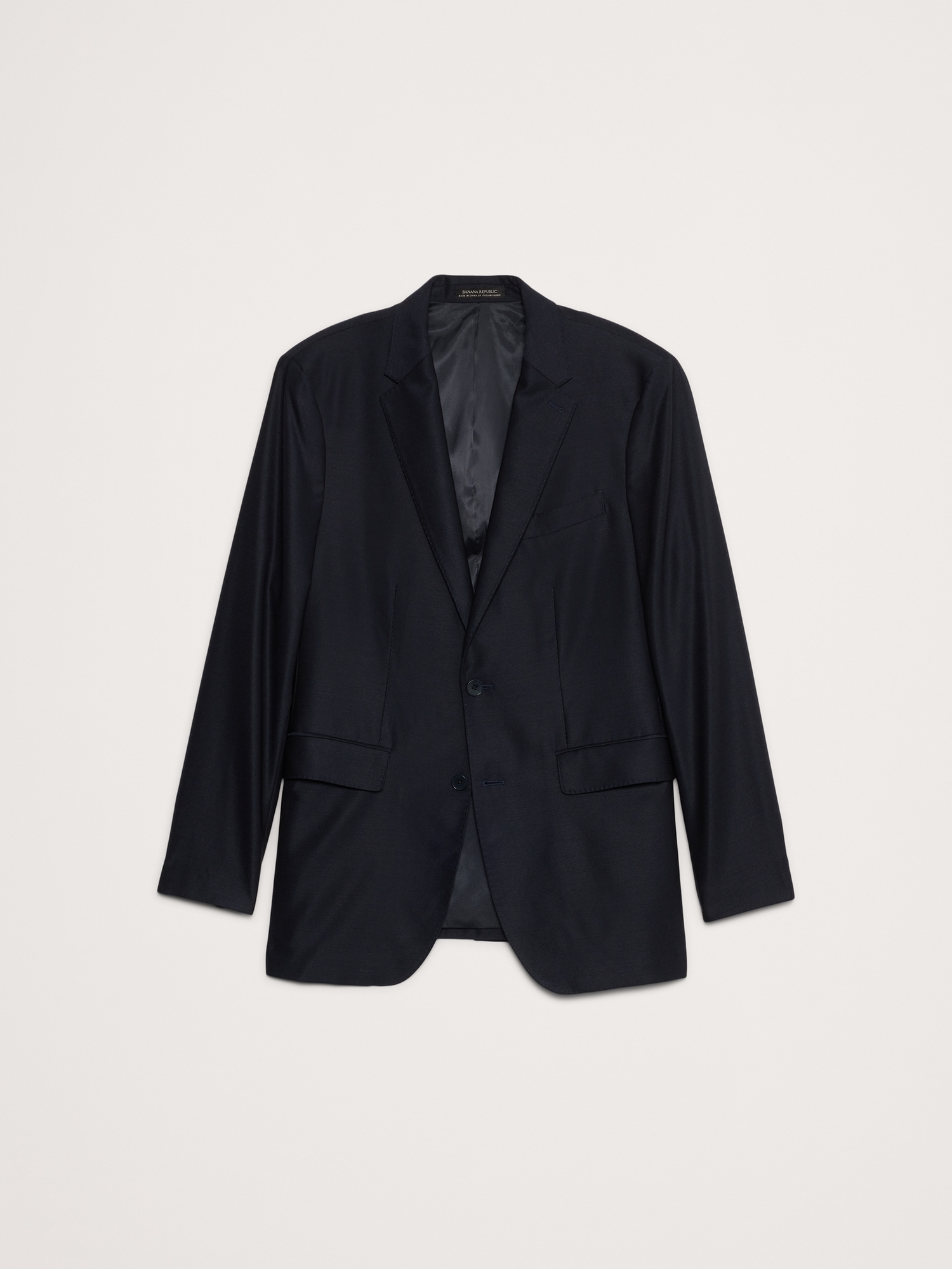 Image number 7 showing, Signature Italian Hopsack Suit Jacket