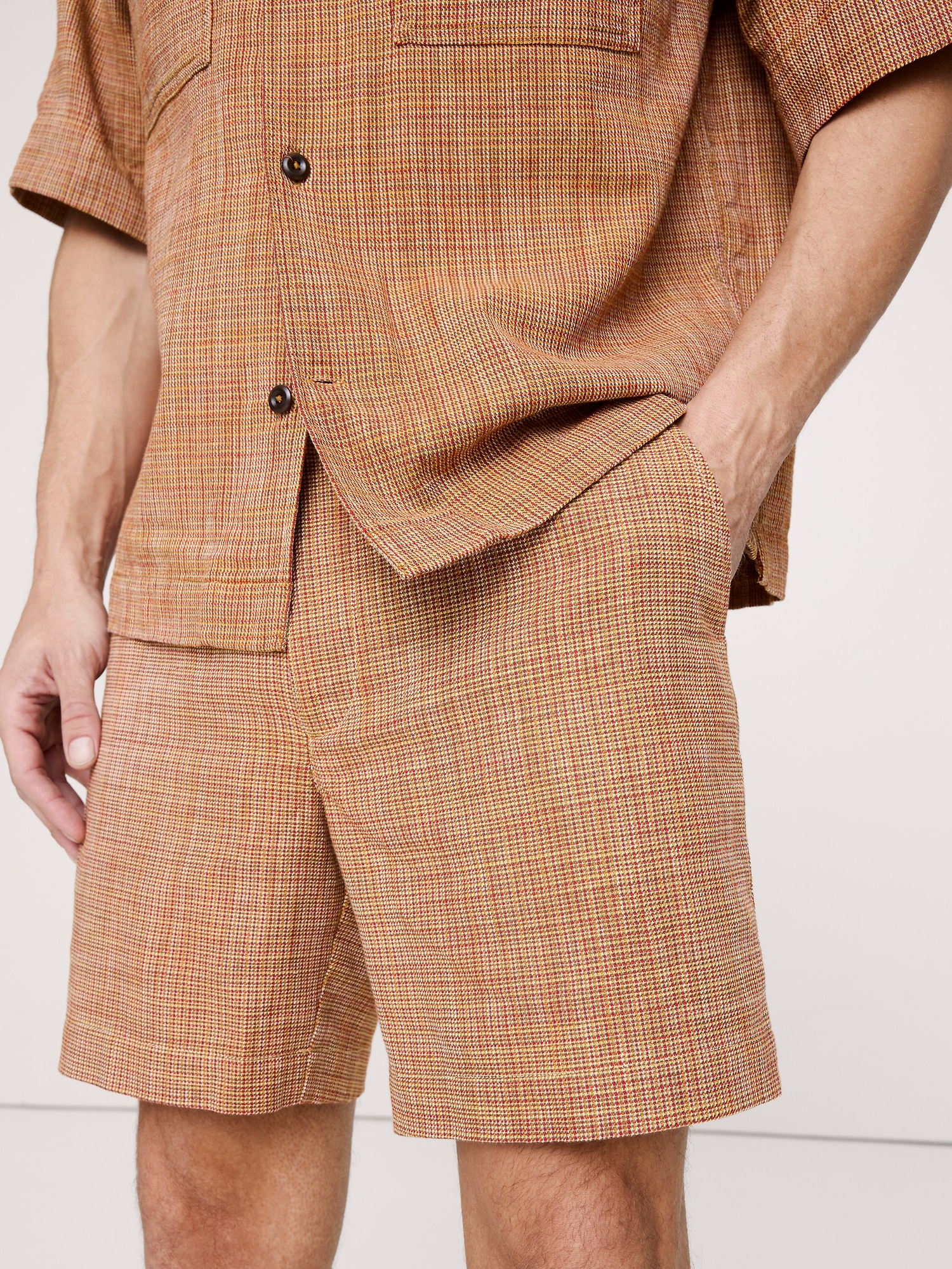 Image number 7 showing, 7" Plaid Pull-On Short